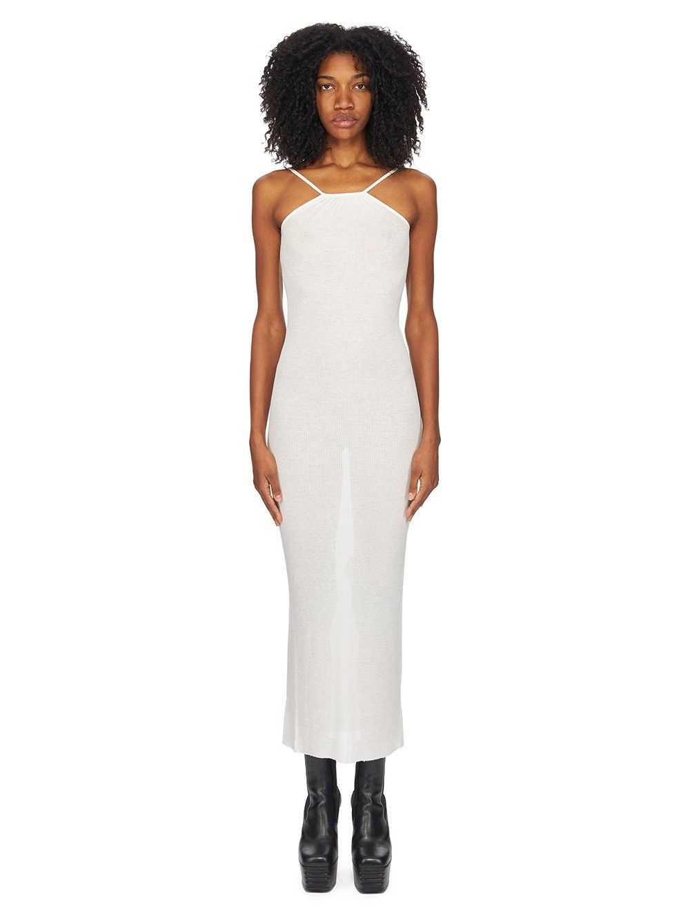 Rick Owens o1y0126 Maxi Dress in White Size M / US 6-8 / IT 42-44 - 1 Thumbnail