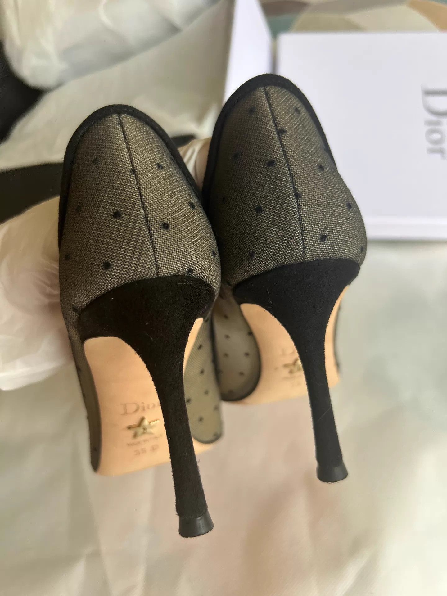 Dior Dior Women's High Heels Size US 4.5 / IT 34.5 - 3 Thumbnail