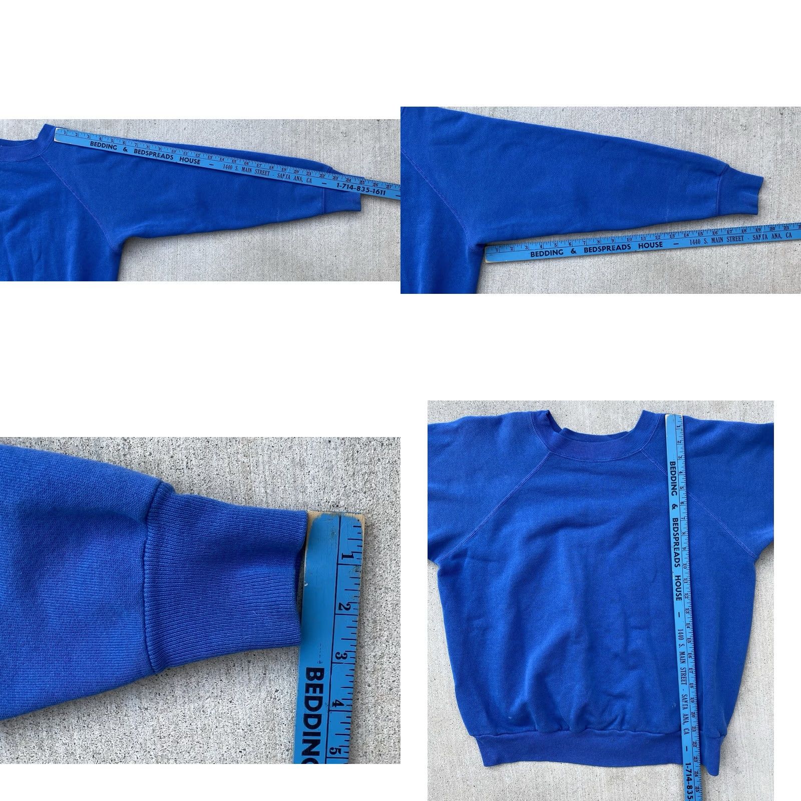 Vintage VINTAGE 20 20 Sport Sweatshirt Long Sleeve Blue Size L Mens Pullover Sweatshirt Jumper Sweater Size US L / EU 52-54 / 3 - 11 Thumbnail