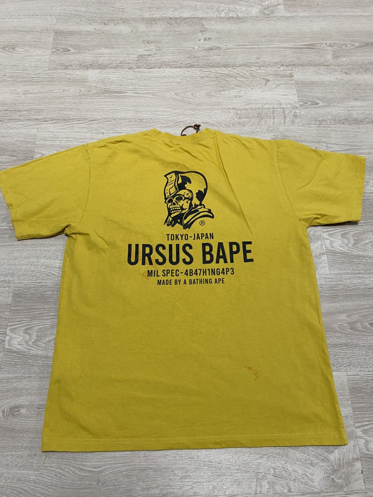 Bape BAPE BIG LOGO URSUS T-shirt size M Size US M / EU 48-50 / 2 - 2 Thumbnail