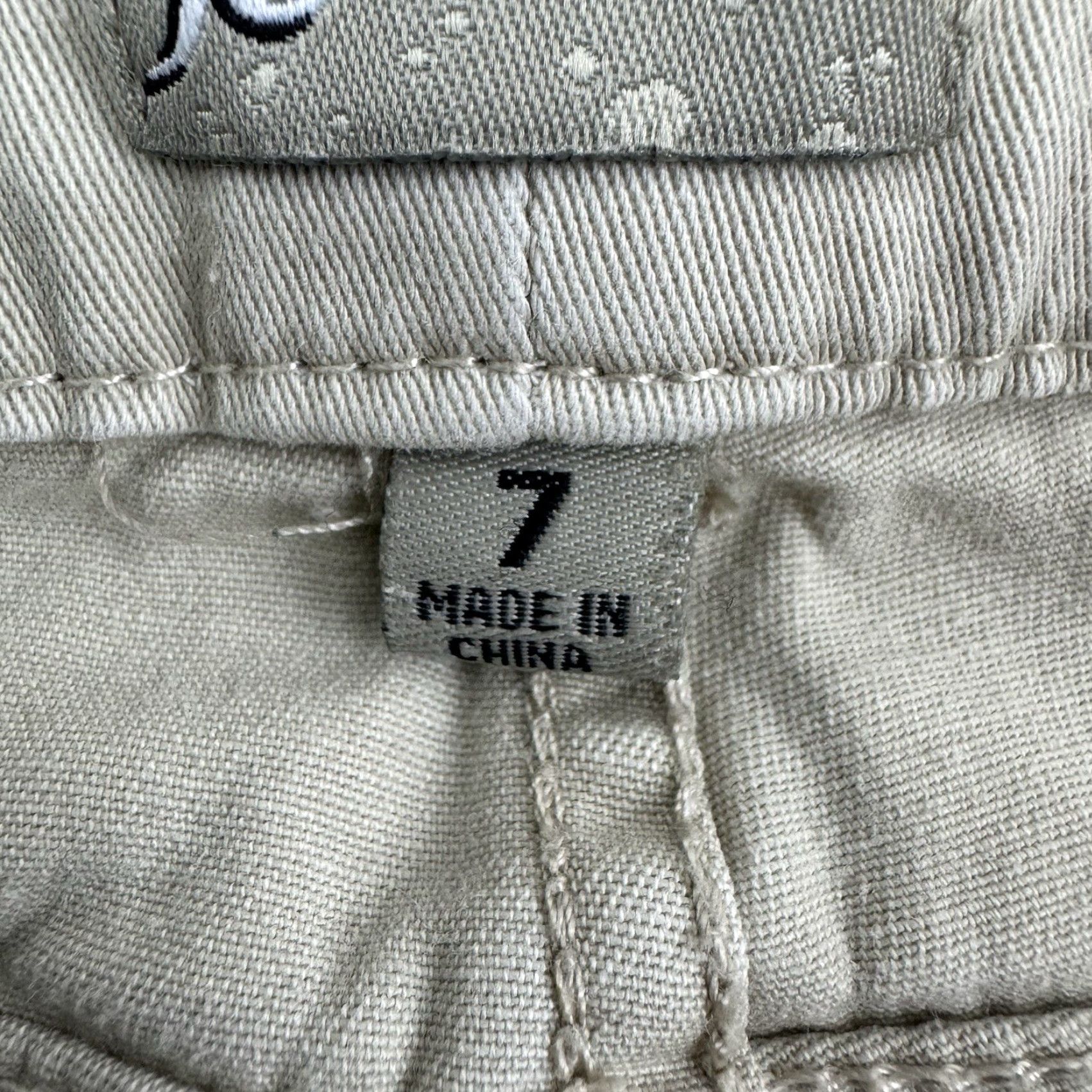 Vintage VINTAGE BeBop Khakis Pants Womens 7 Bootcut Beige 90s Y2K Hippie Hipster Flare Baggy Casual Size 28" / US 6 / IT 42 - 5 Thumbnail