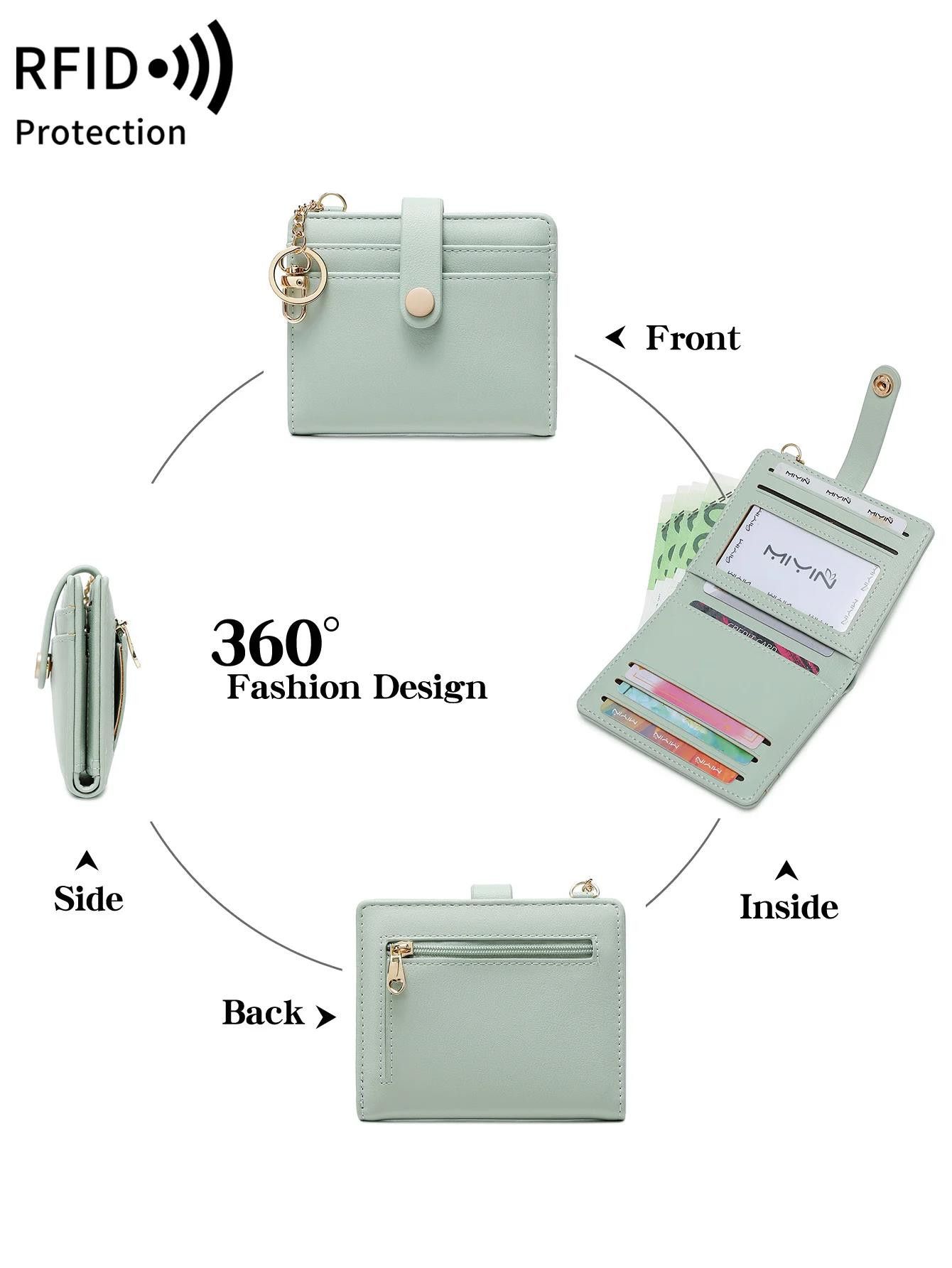 Other Ultra Thin RFID Womens Bifold Wallet Card Holder Size ONE SIZE - 5 Thumbnail