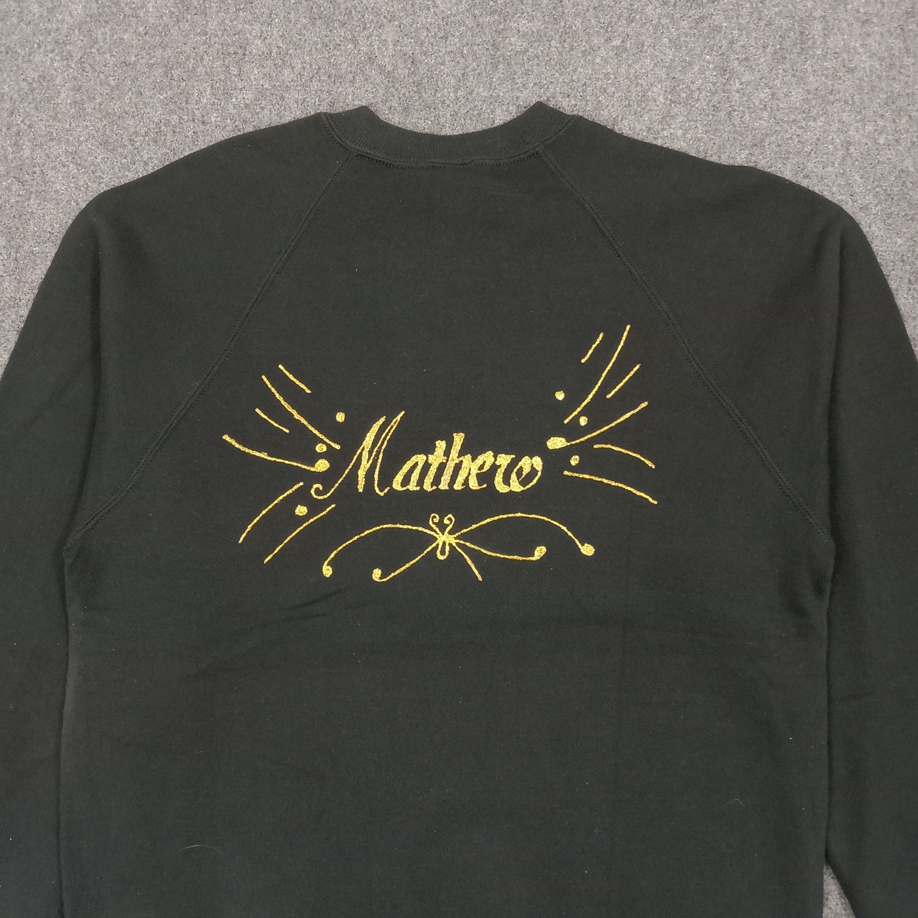 Vintage IOWA Mathero Families 90's Sweatshirt C268N17 Size US M / EU 48-50 / 2 - 5 Thumbnail