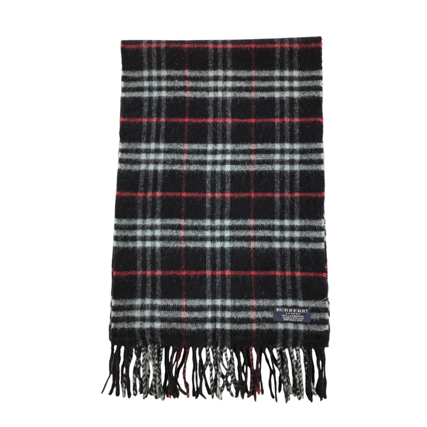 Burberry × Vintage Burberry Scarf / Muffler / Neckwear - WW2707 Size ONE SIZE - 2 Thumbnail