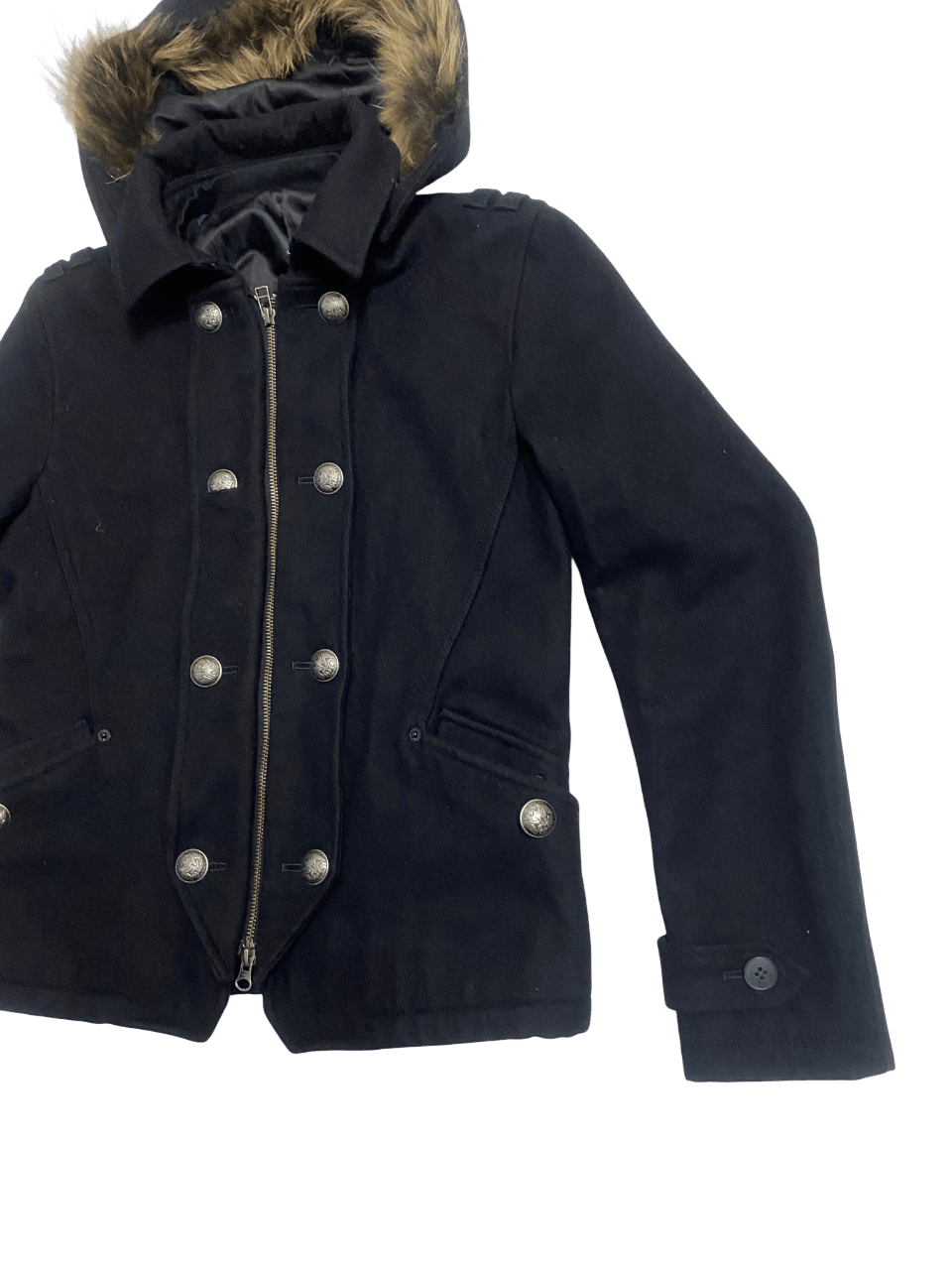 PPFM AW17 PPFM Wool Fur Hoodie Jacket Size US M / EU 48-50 / 2 - 3 Thumbnail