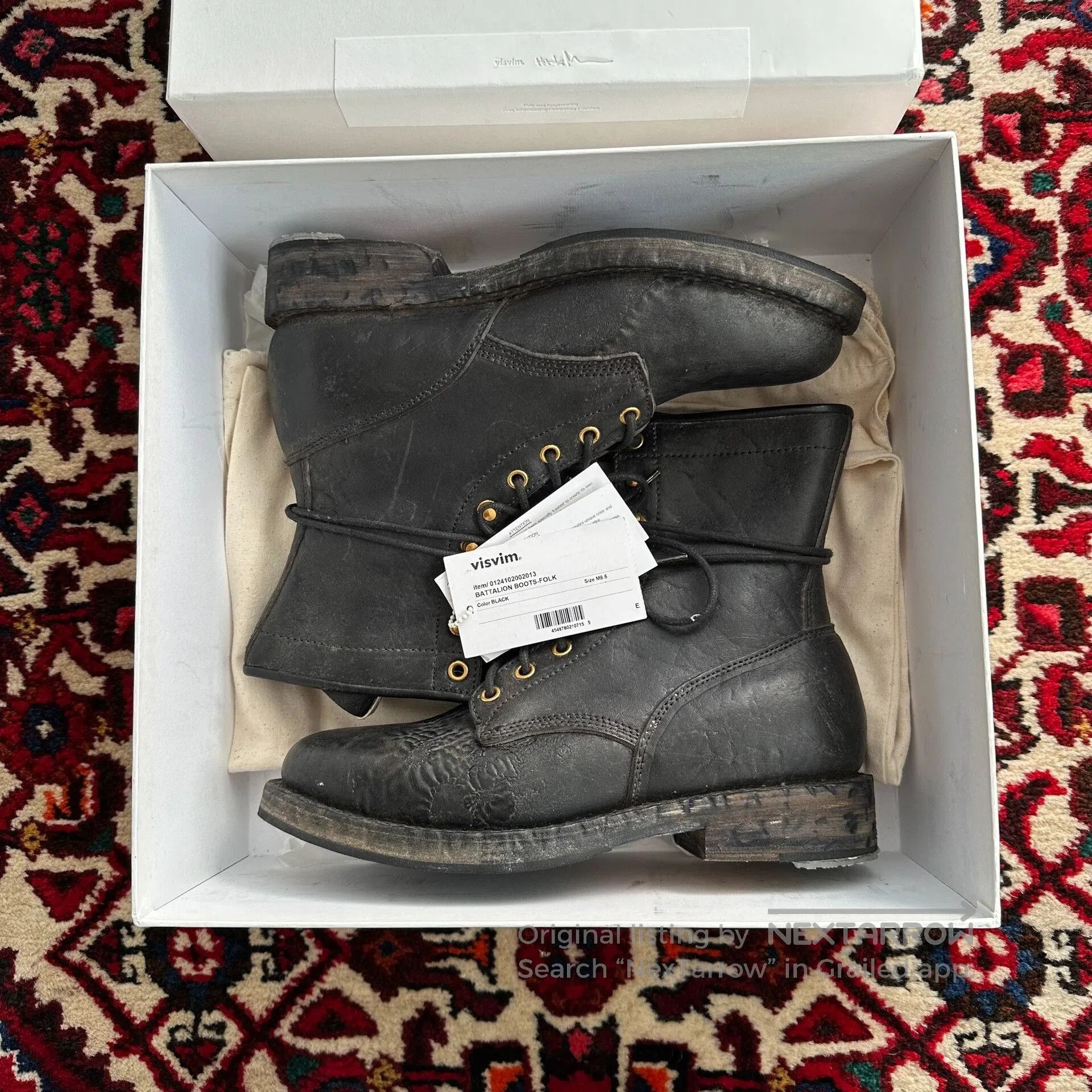 Visvim VISVIM 24SS Battalion Boots Size 8.5. Size US 8.5 / EU 41-42 - 9 Thumbnail
