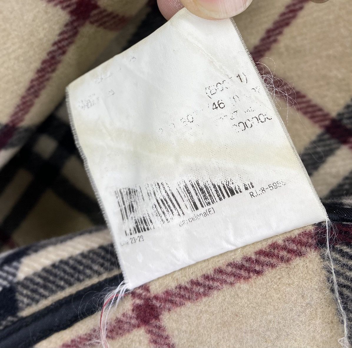 Burberry × Vintage Vintage Burberry London Button Up Wool Jacket Size US M / EU 48-50 / 2 - 10 Thumbnail