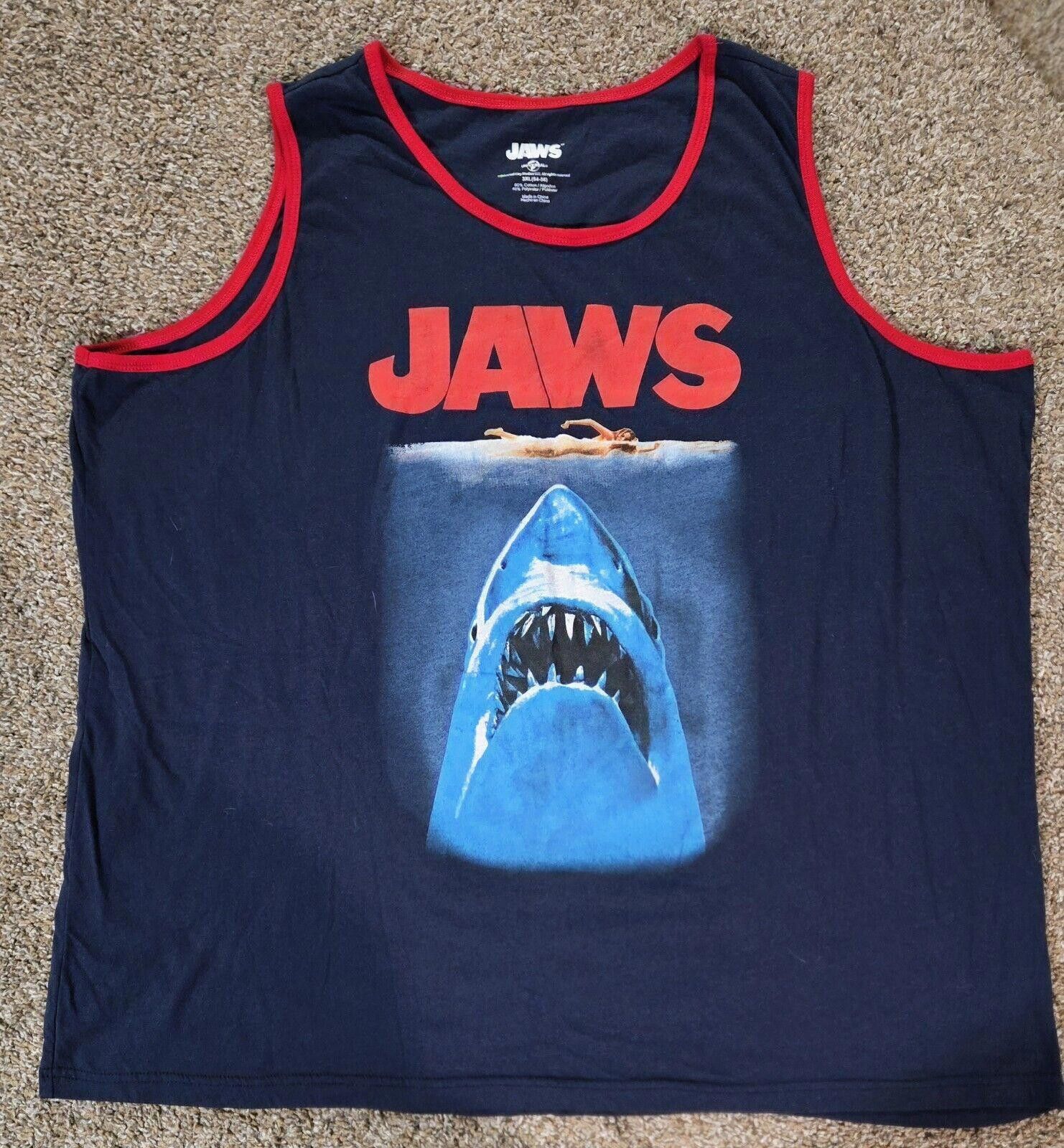 Designer Jaws Universal City Studios Mens Tank Top Size 3XL Size US XXL / EU 58 / 5 - 1 Thumbnail