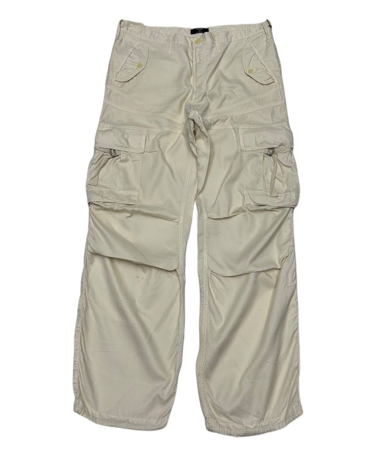 Issey Miyake CABANE DE ZUCCA PARACHUTE GAS MASK POCKET CARGO PANT Size US 35 - 1 Thumbnail