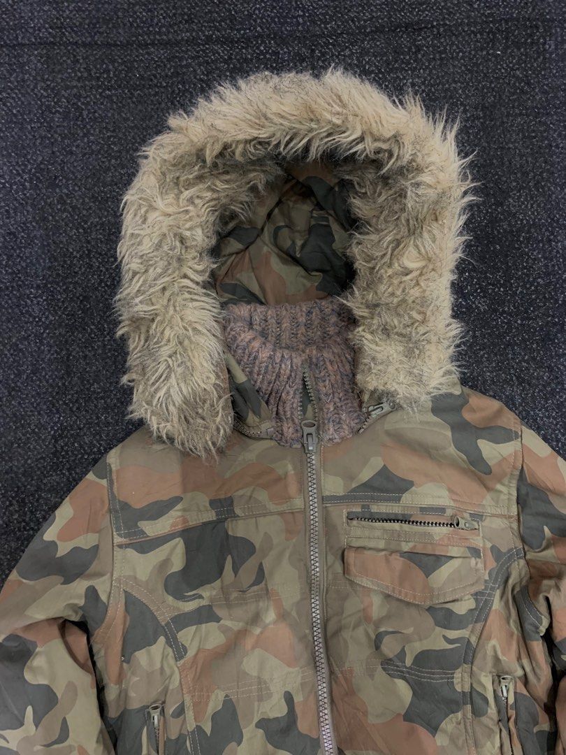 Hysteric Glamour Japanese Camo fur jacket Size US M / EU 48-50 / 2 - 4 Thumbnail