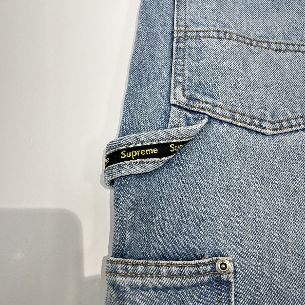 Supreme Supreme Double Knee Painter Pants Washed Blue (SS23) | Grailed