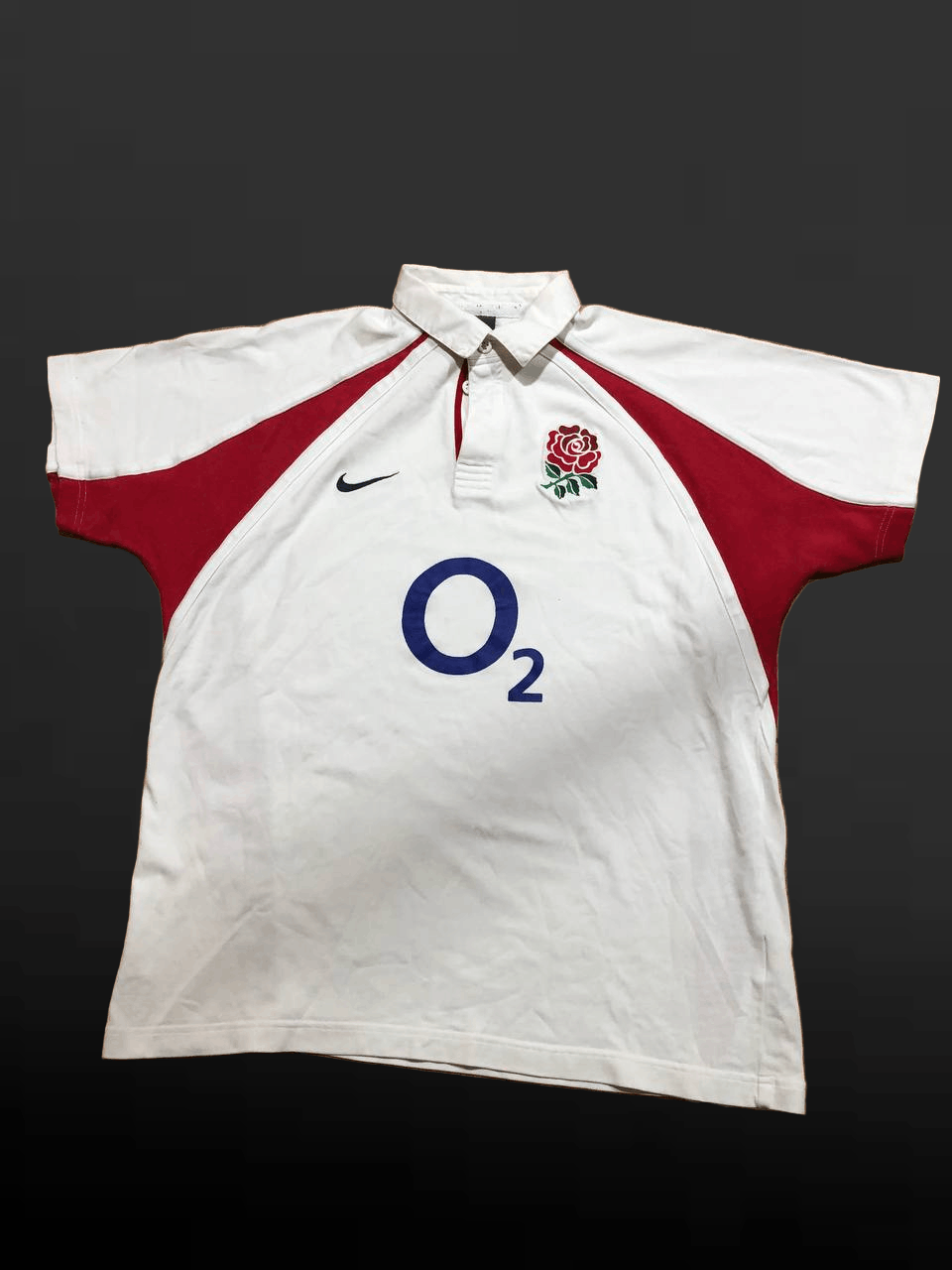 Nike Vintage England 2003 2004 Rugby Union Shirt Jersey Nike Mens Size US L / EU 52-54 / 3 - 1 Thumbnail