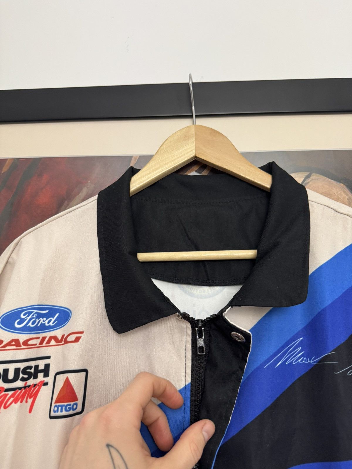 Ford Ford Racing Light Jacket Viagra Tablets Nascar Streetwear Size US L / EU 52-54 / 3 - 5 Thumbnail
