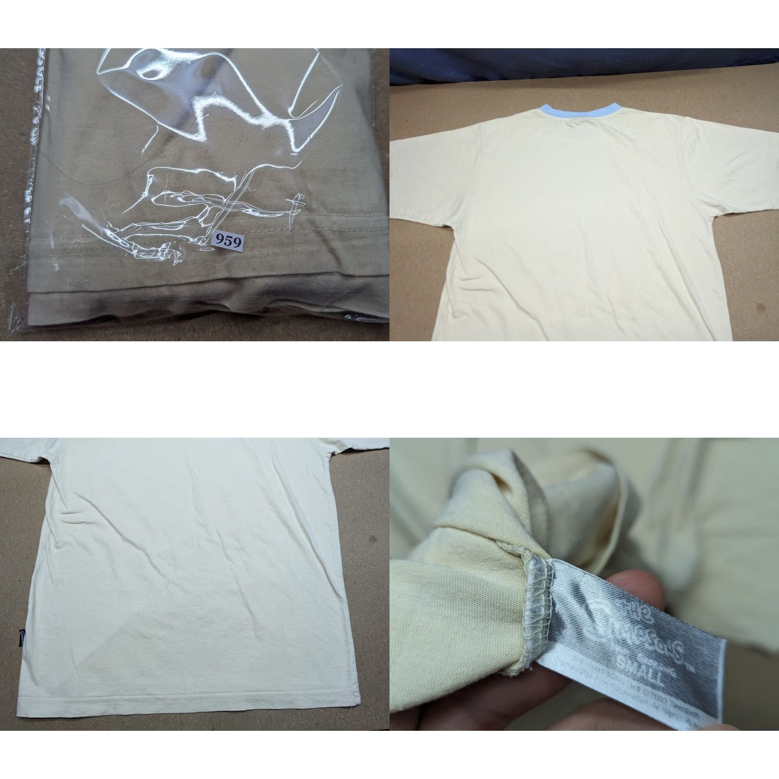 Vintage VINTAGE The Simpsons Mens T-Shirt Small Beige Barts Short Sleeves Tee Shirt Size US S / EU 44-46 / 1 - 8 Thumbnail