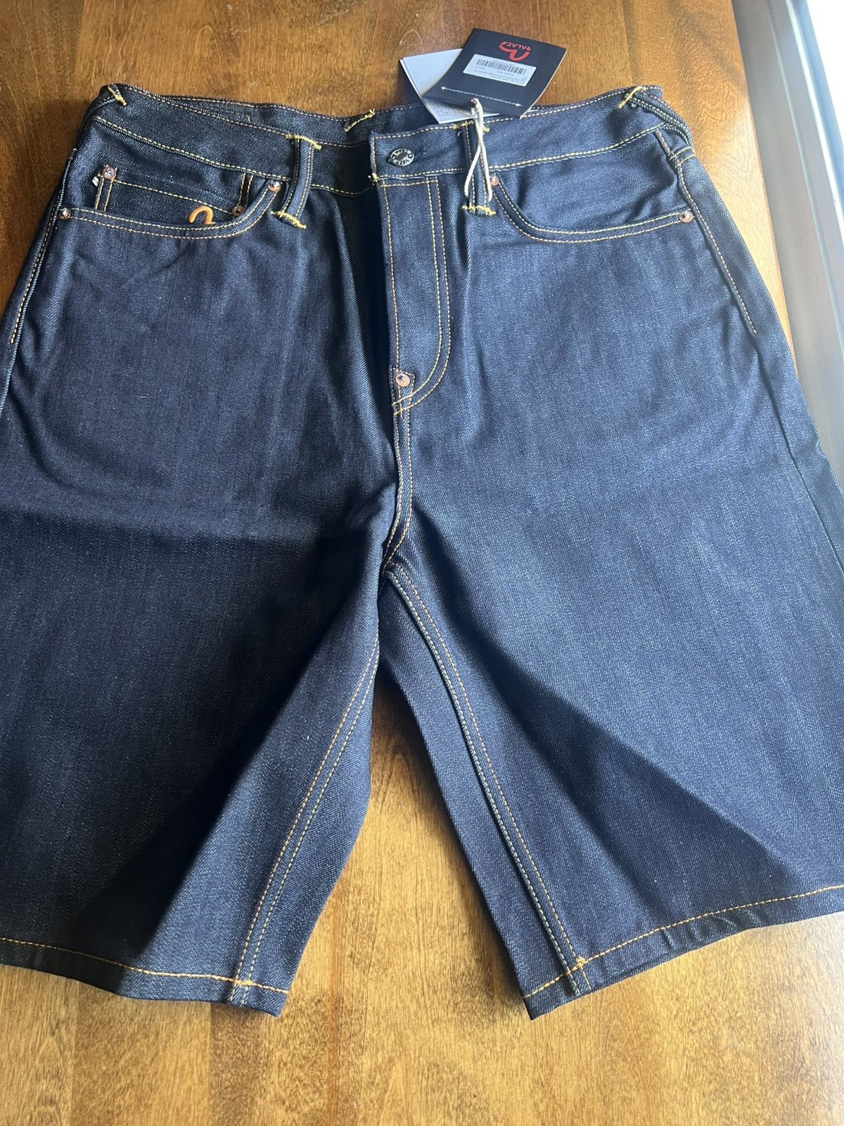 Evisu × Palace Palace Evisu Raw Long Denim Short Size US 32 / EU 48 - 3 Thumbnail