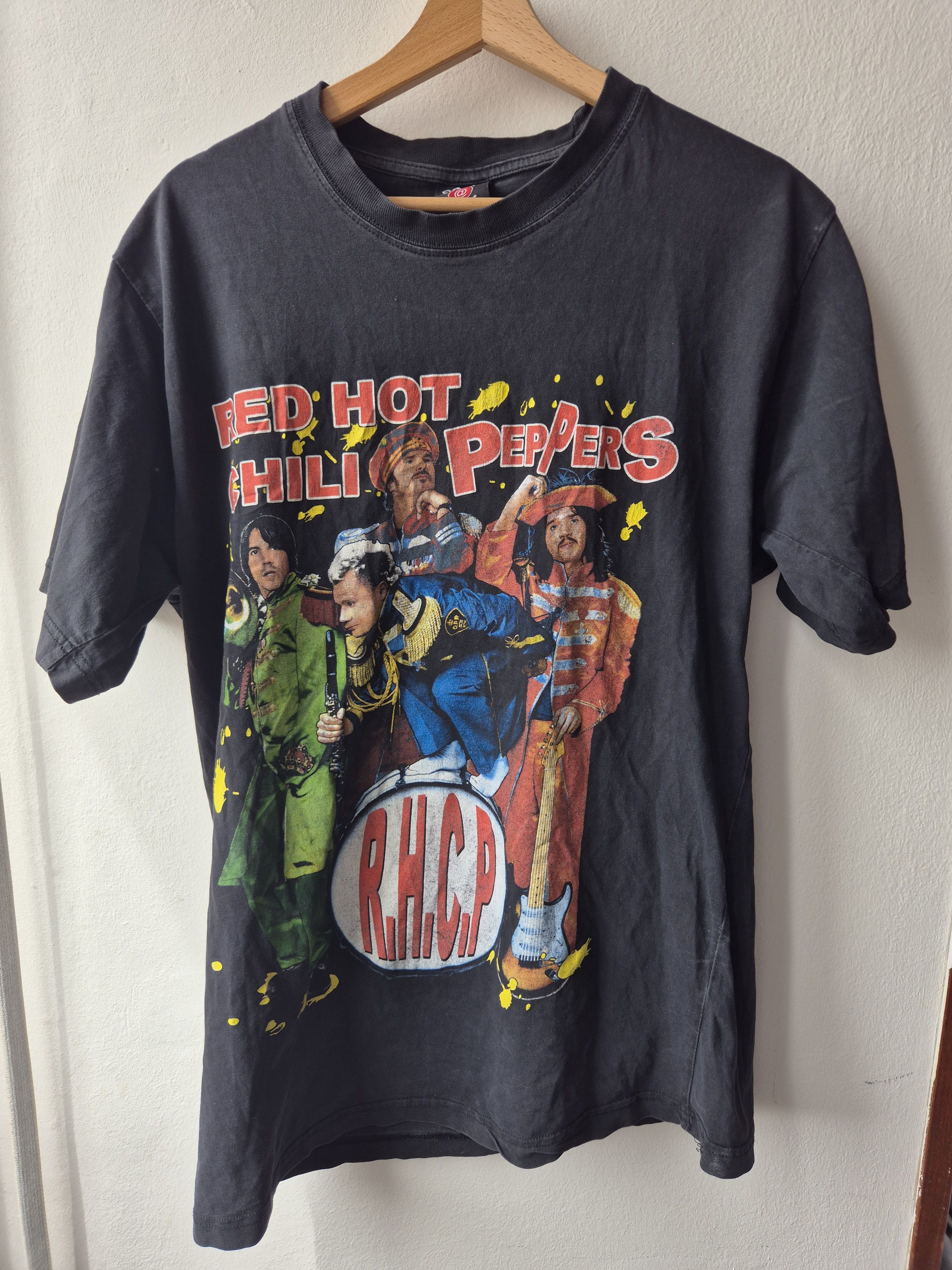 Band Tees Red Hot Chili Peppers 90s Sgt. Pepper Euro Boot Tee Rock@Tee Size US XL / EU 56 / 4 - 1 Thumbnail