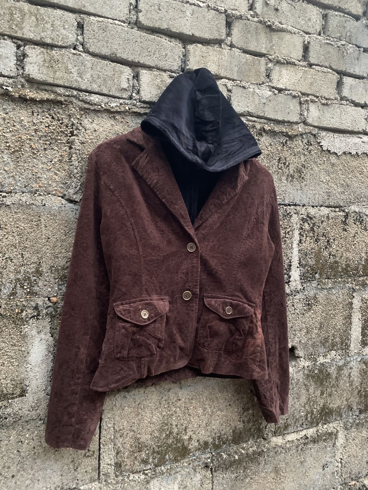 Mossimo × Vintage Vintage Mossimo Hooded Jacket Nice Design Size S / US 4 / IT 40 - 2 Thumbnail