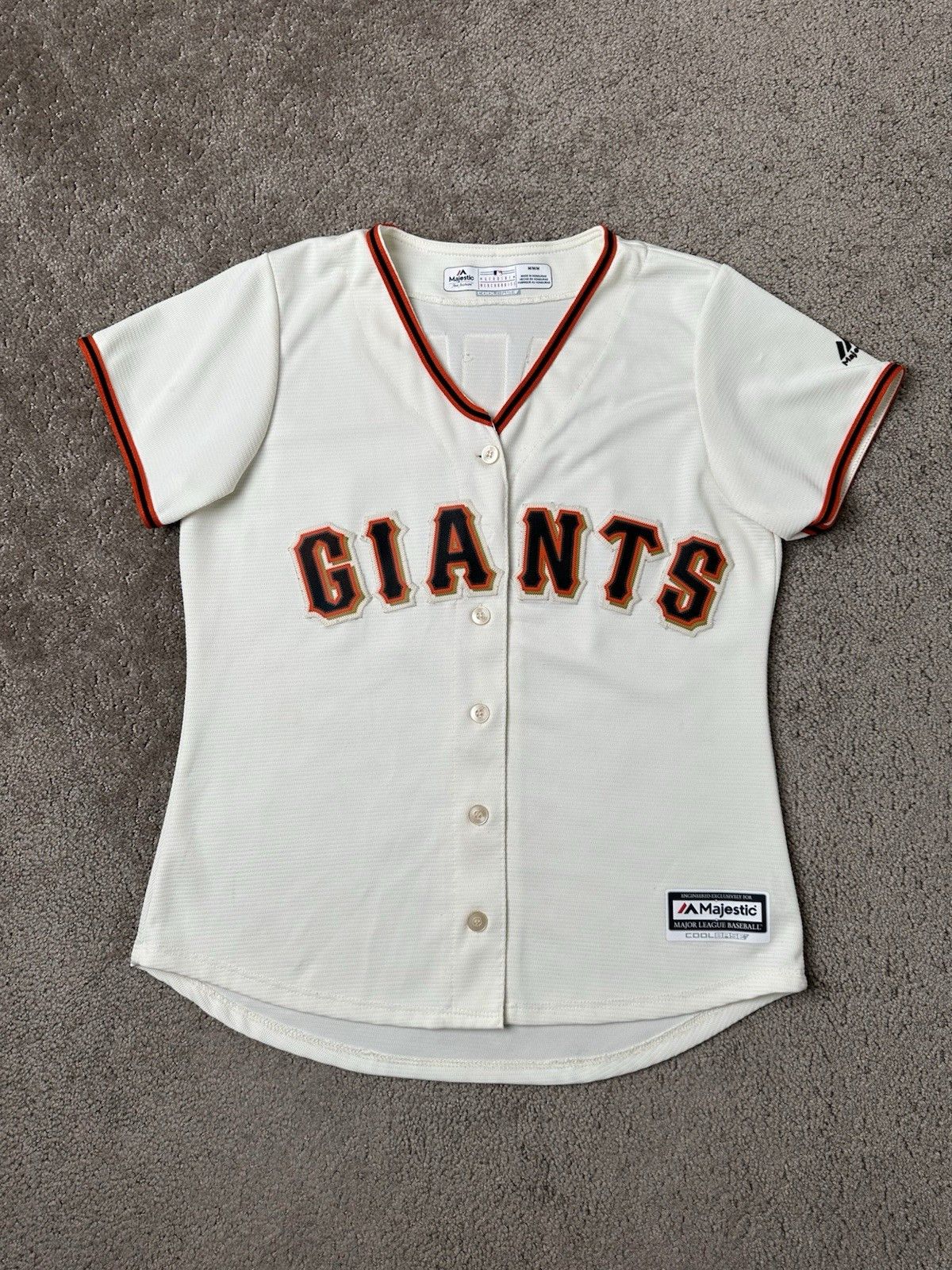 MLB Women Jerseys MLB San Francisco Giants #12 Joe Panik, Size M Size M / US 6-8 / IT 42-44 - 2 Thumbnail