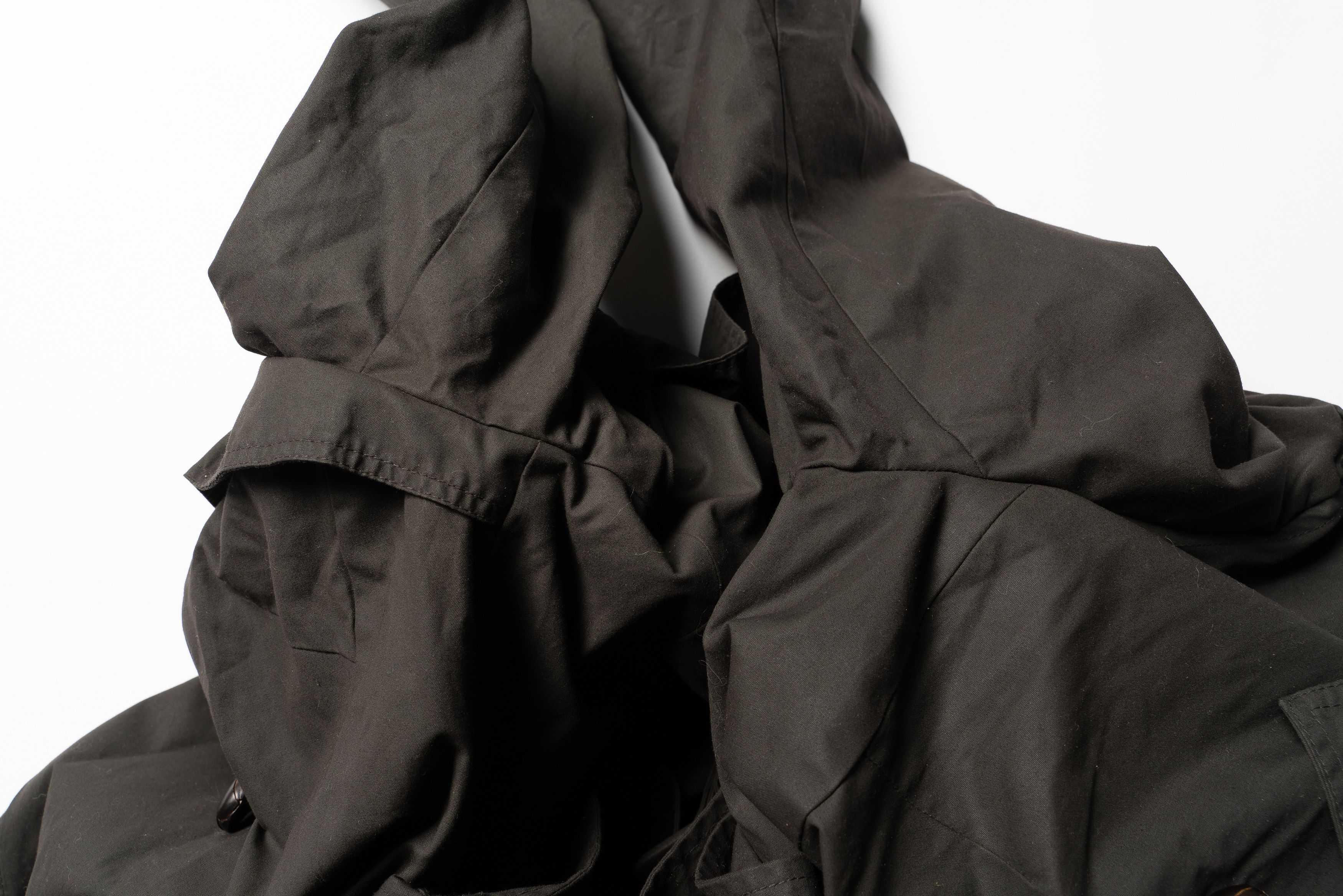 Jigsaw 🔴JIGSAW British Millerain Waxed Cotton Trench Coat Size L / US 10 / IT 46 - 17 Thumbnail
