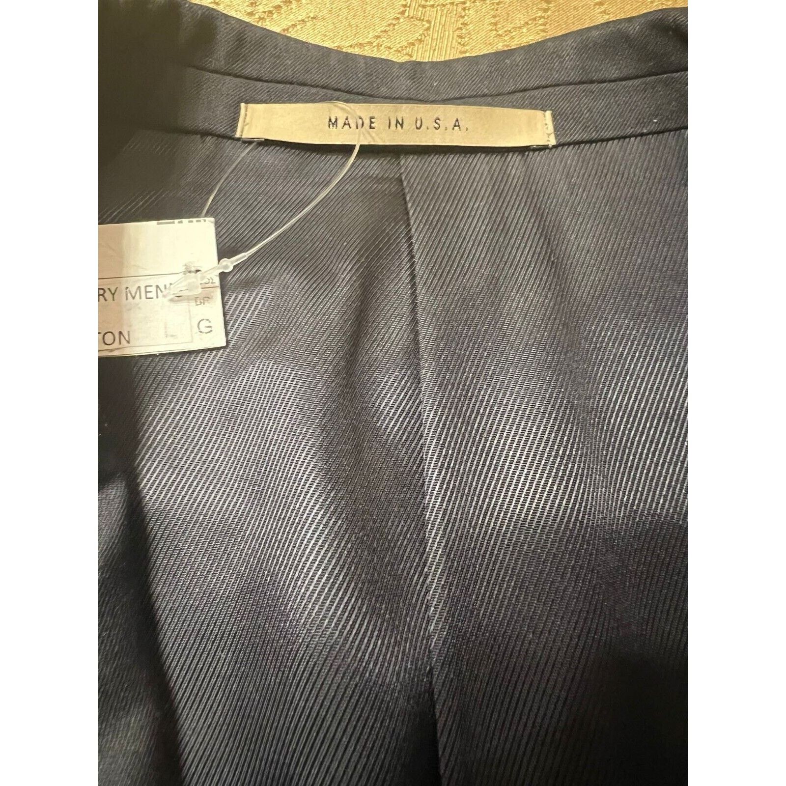 Burberry BURBERRY Black 100% Wool Blazer 44 R Sport Coat Size 44R - 4 Thumbnail
