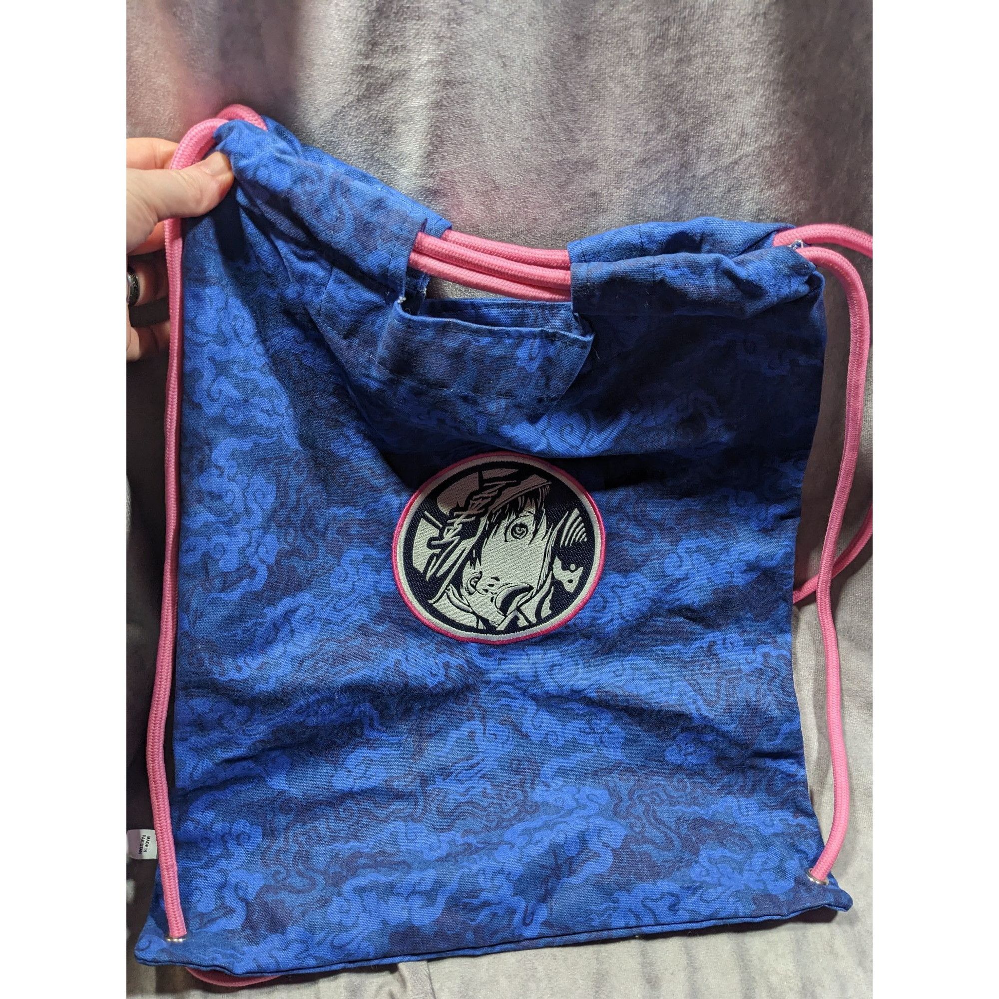 Other Albino & Preto x Jahan Full Blue Camo Cinch Backpack Size ONE SIZE - 5 Thumbnail