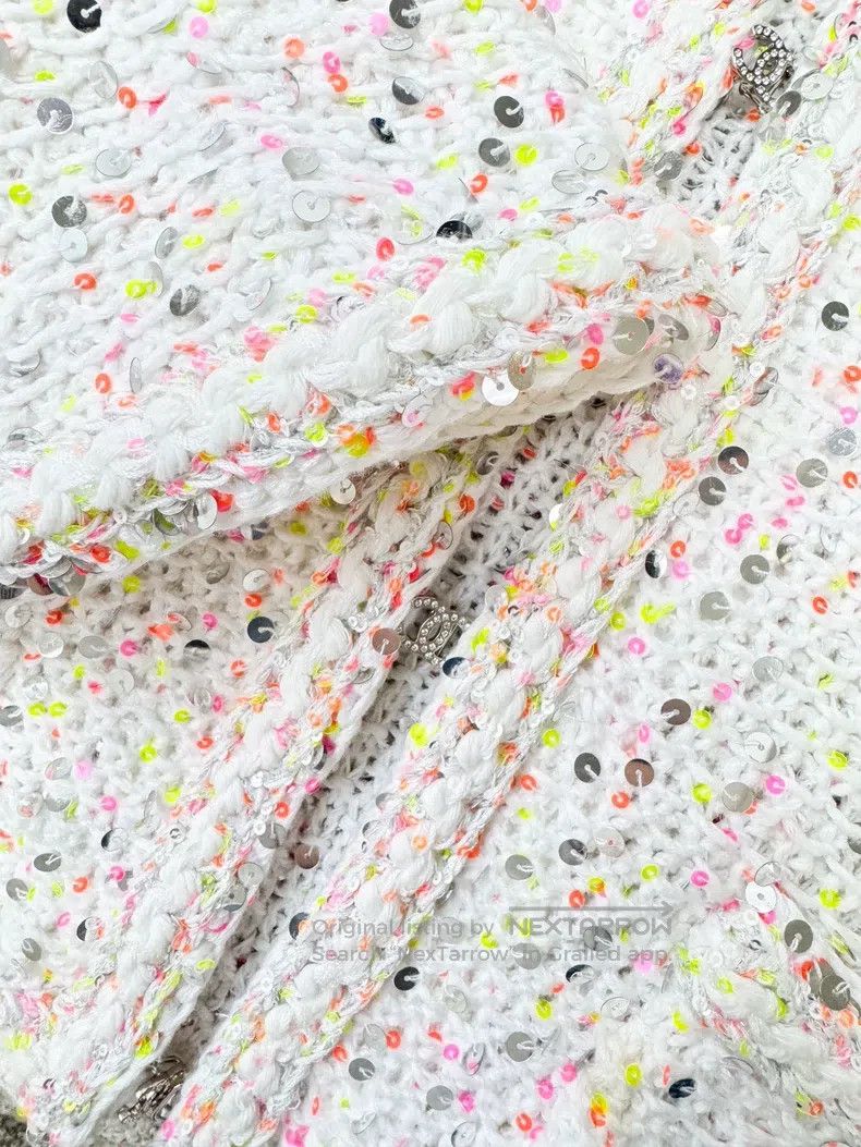 Chanel Chanel 24P Spring and Summer Preview White Colour Sequin E Size XS / US 0-2 / IT 36-38 - 6 Thumbnail