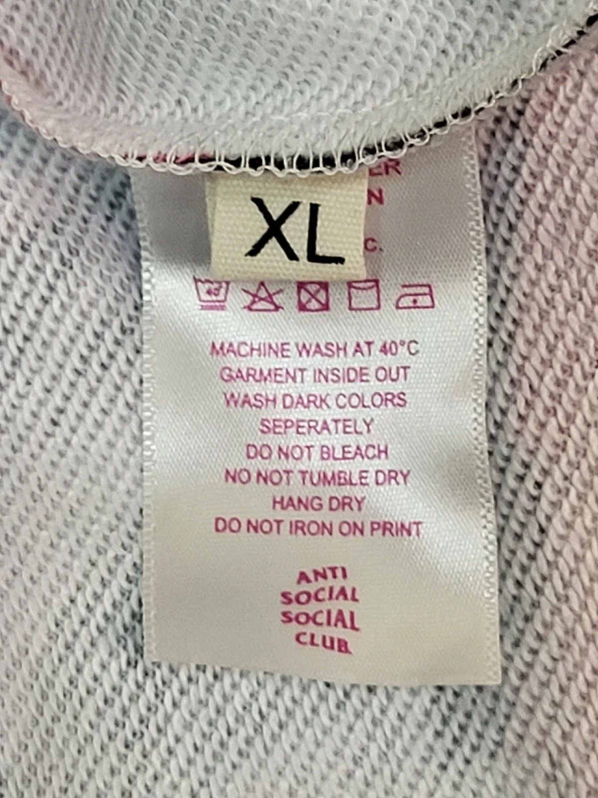 Anti Social Social Club Anti Social Social Club Guard Down Flower Hoodie Size XL / US 12-14 / IT 48-50 - 7 Thumbnail