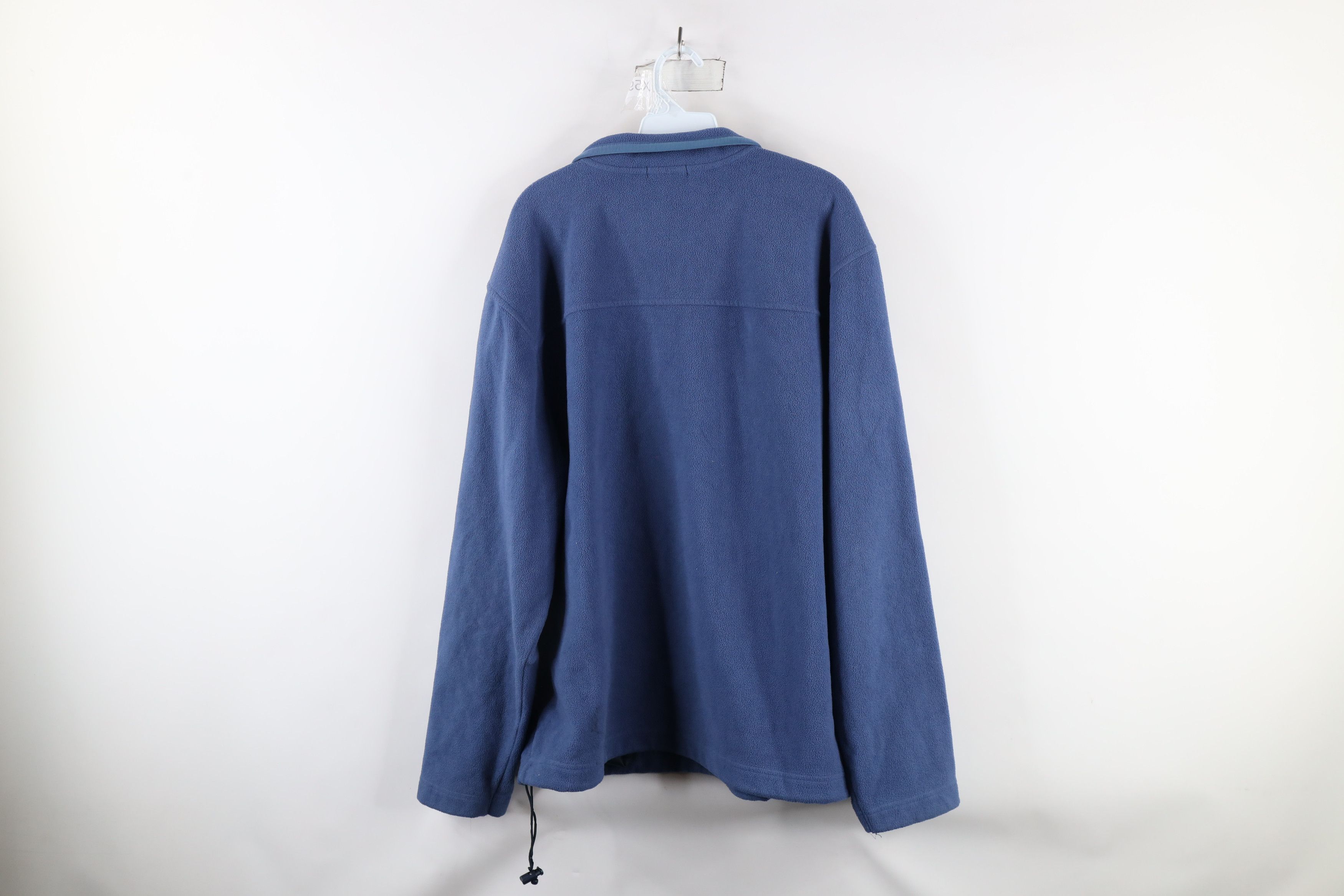 Gap × Vintage Vintage Gap Spell Out Block Letter Half Zip Fleece Sweater Size US XL / EU 56 / 4 - 11 Thumbnail