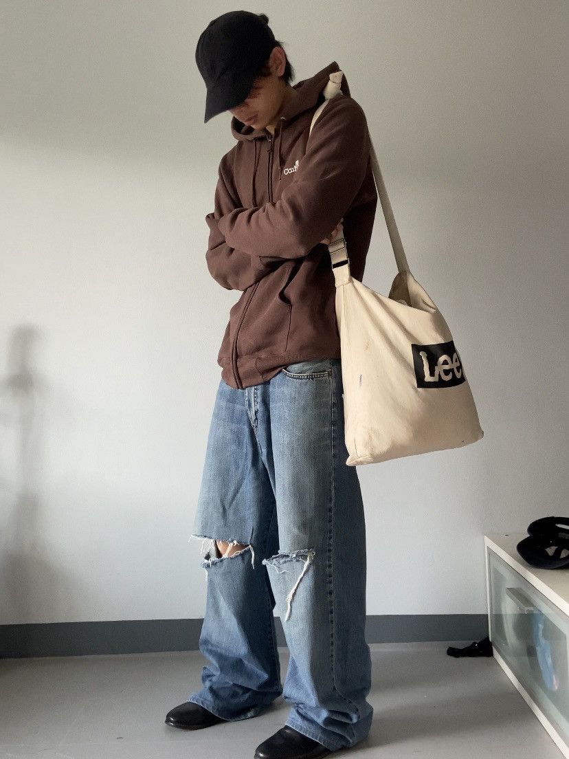 Carhartt × Vintage Vintage Carhartt Brown Zip Up Hoodie Size US M / EU 48-50 / 2 - 5 Thumbnail
