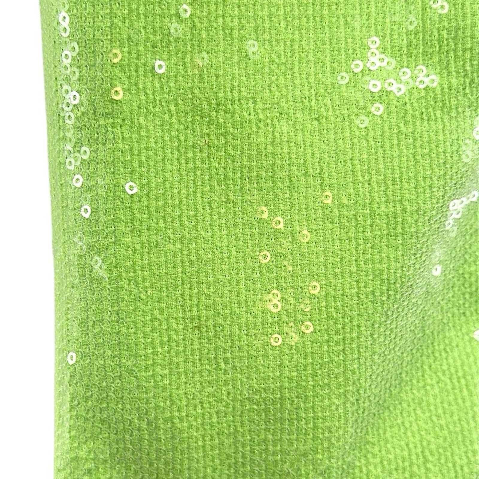 Bronx and Banco Bronx and Banco Zizi Neon Green Sequin Embellished Blazer Size XS / US 0-2 / IT 36-38 - 6 Thumbnail