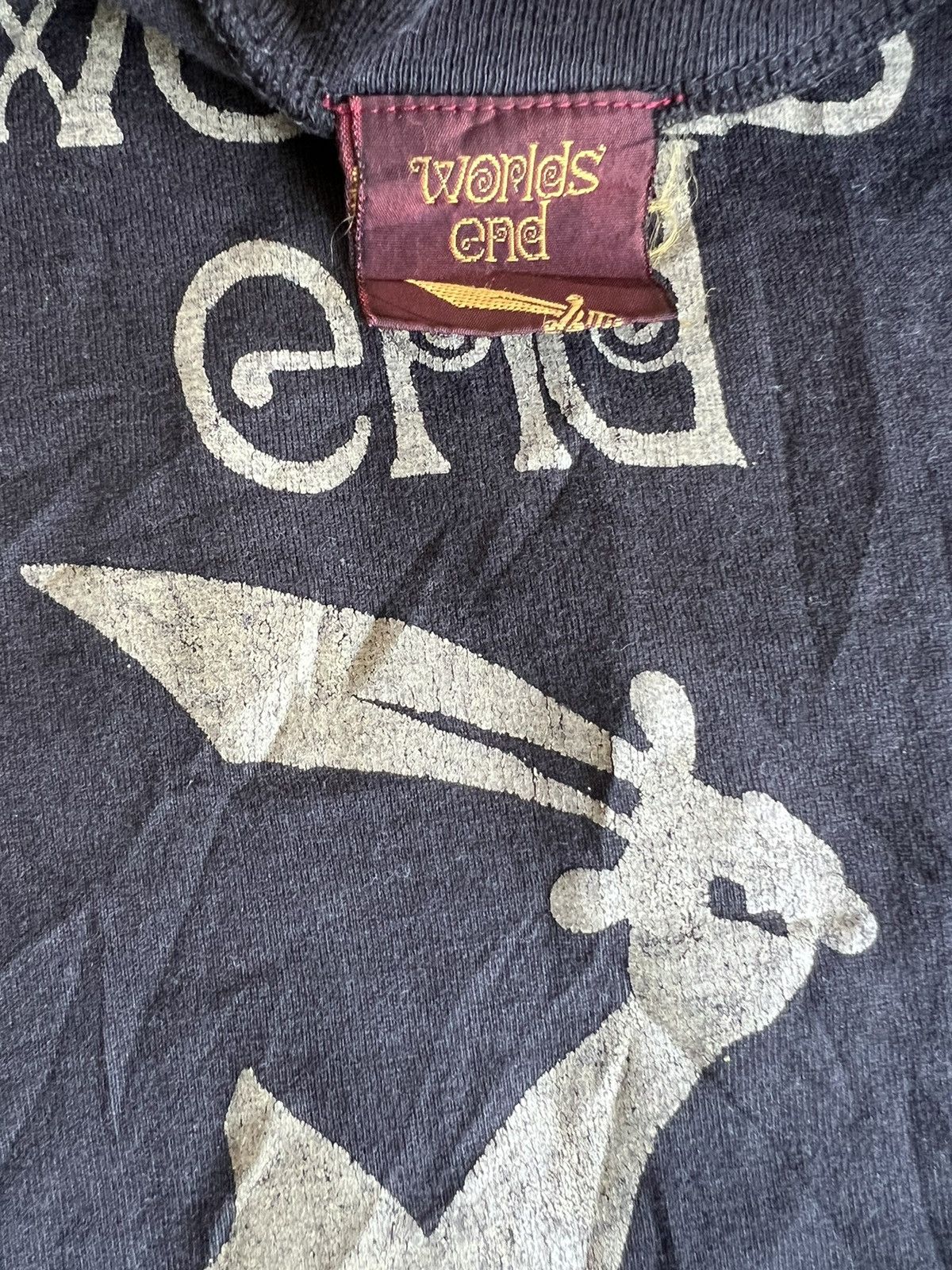 A.F.F.A. 1980s Worlds End Vivienne Westwood ™️ Logo Muslin Shirt Size US M / EU 48-50 / 2 - 7 Thumbnail