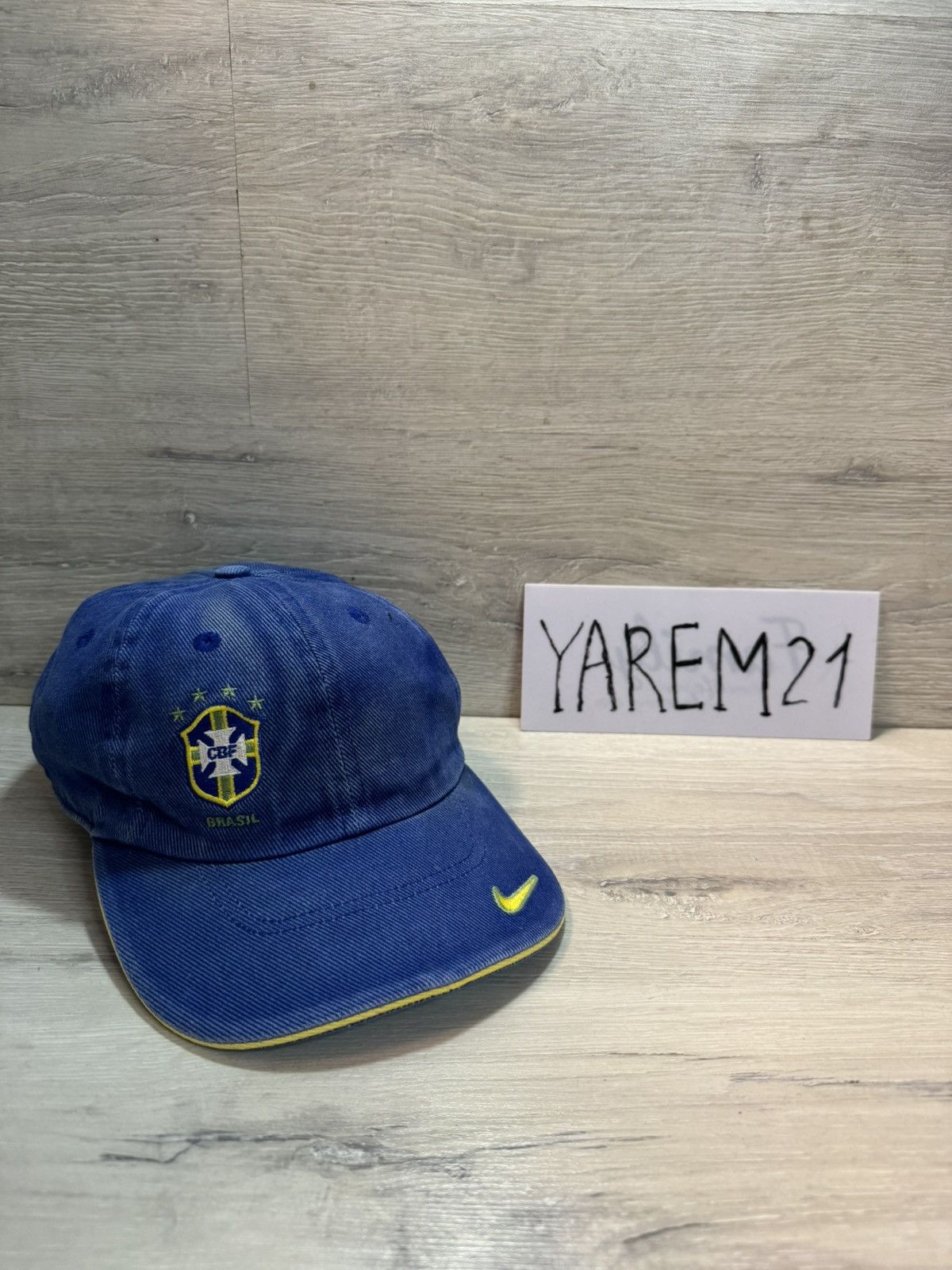 Nike Nike Brasil vintage cap hat Size ONE SIZE - 1 Thumbnail