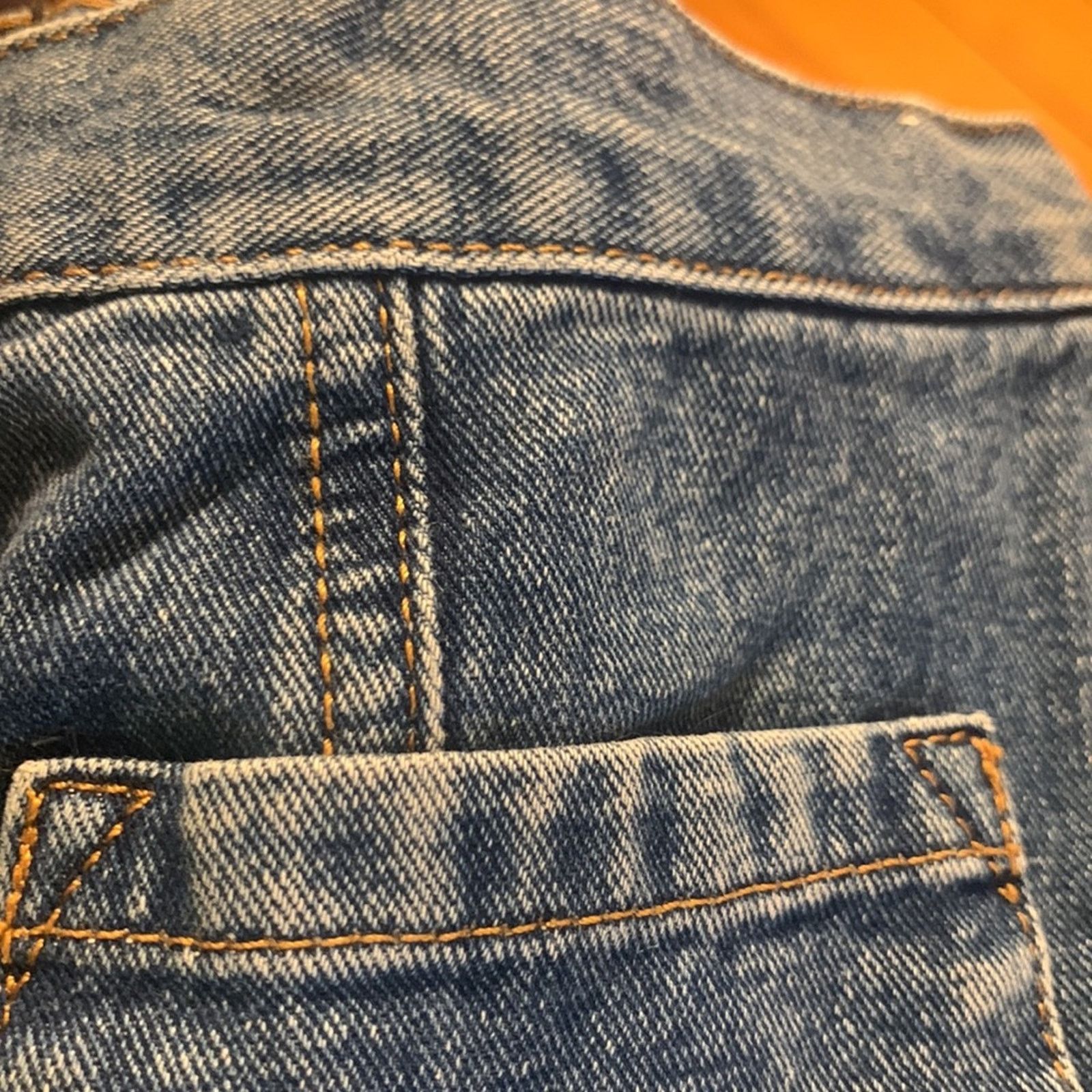 Bdg 70’s style BDG denim mini skirt snap front hippie boho Size 28" / US 6 / IT 42 - 2 Thumbnail