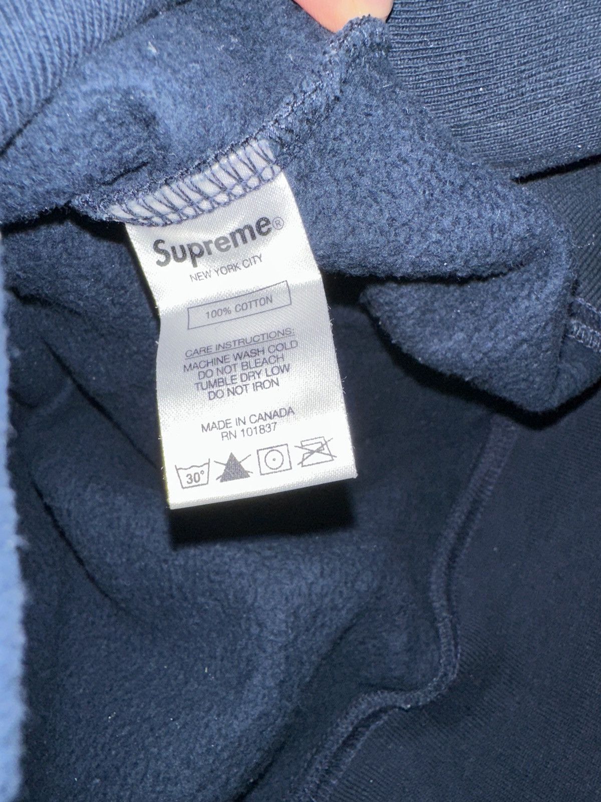Supreme Supreme Underline Crewneck Size US M / EU 48-50 / 2 - 4 Thumbnail