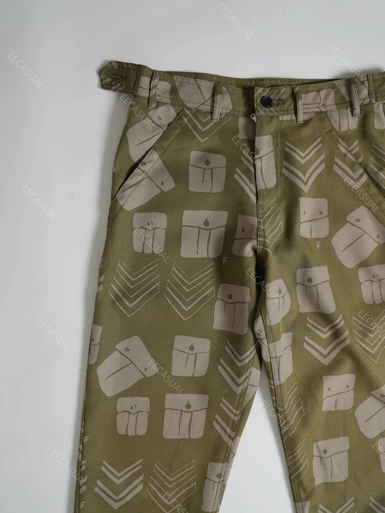 Comme des Garcons Comme Des Garcons size S Army green slacks Size 24" / US 00 / IT 34 - 3 Thumbnail