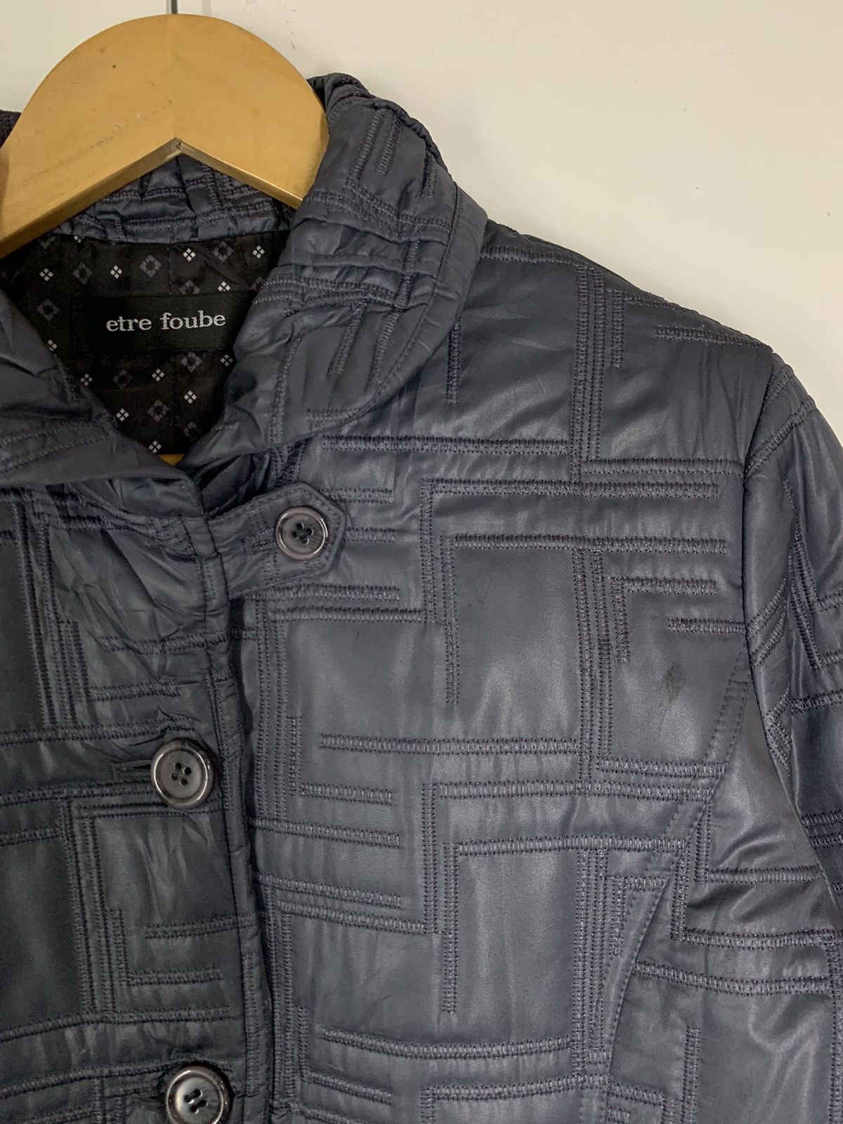 Designer × Japanese Brand × Vintage Vintage Japanese Brand Quilted Jacket Size US L / EU 52-54 / 3 - 3 Thumbnail