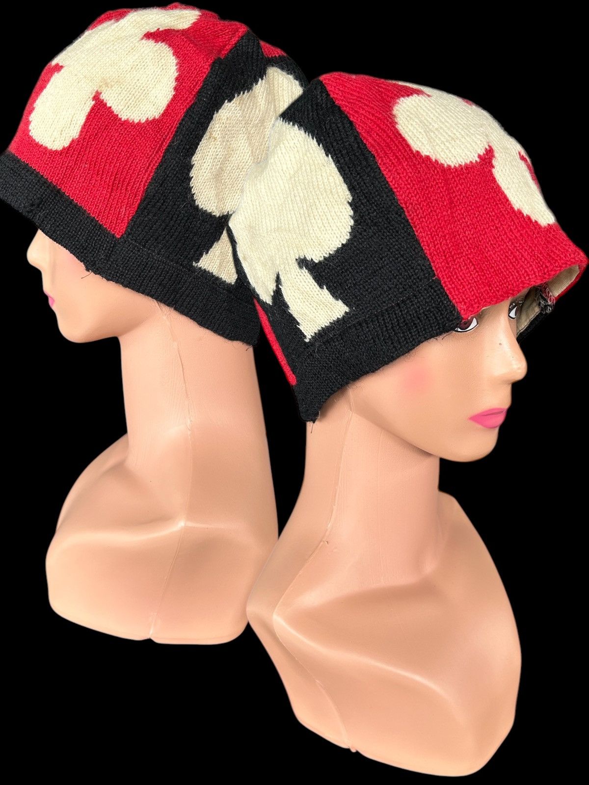 Japanese Brand × Kapital × Vintage Japanese Punk Style Distressed Beanie Hats Size ONE SIZE - 1 Thumbnail
