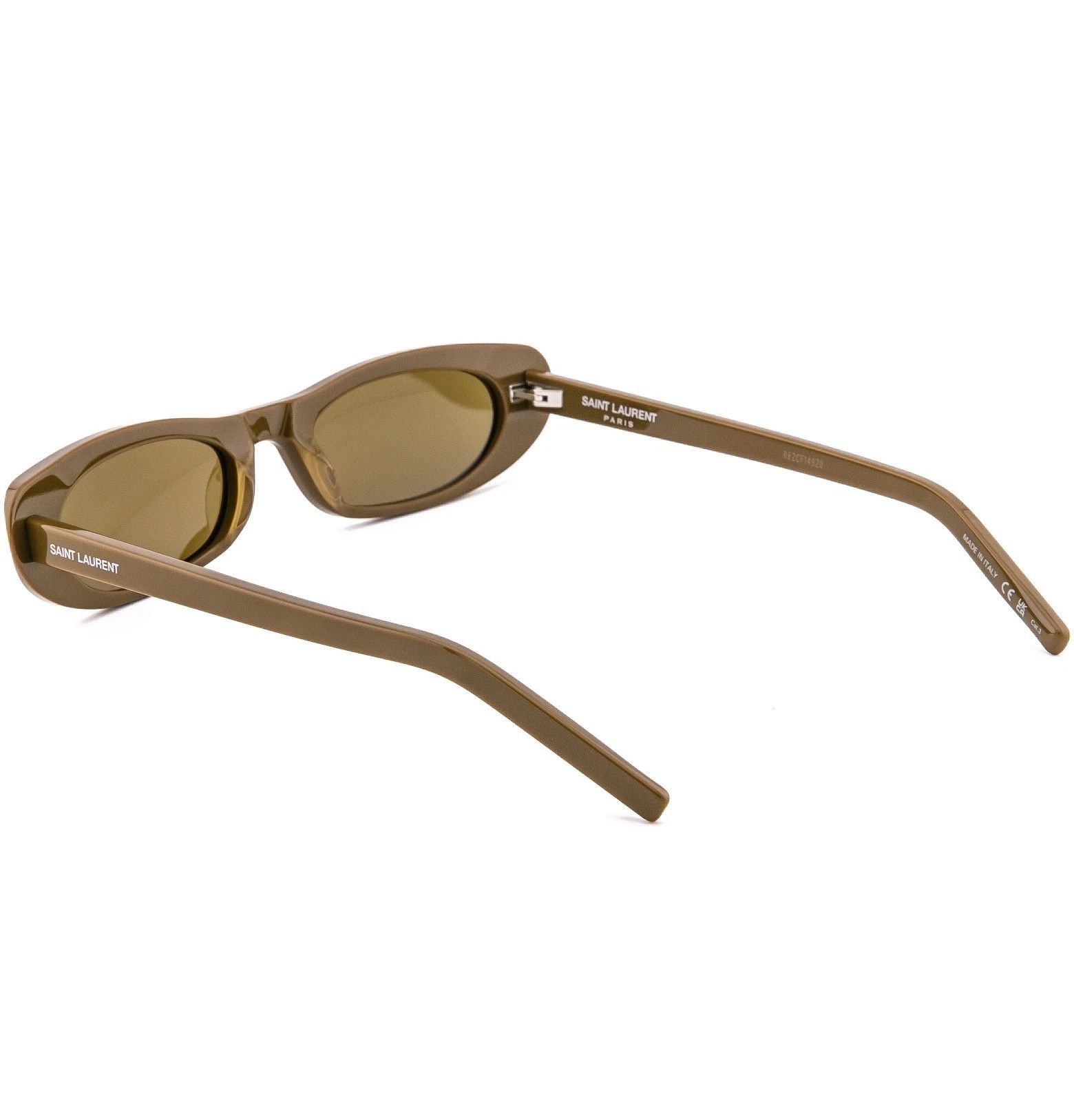 Yves Saint Laurent SAINT LAURENT SHADE SL 557 SL557 Narrow Sunglasses 006 Size ONE SIZE - 3 Thumbnail