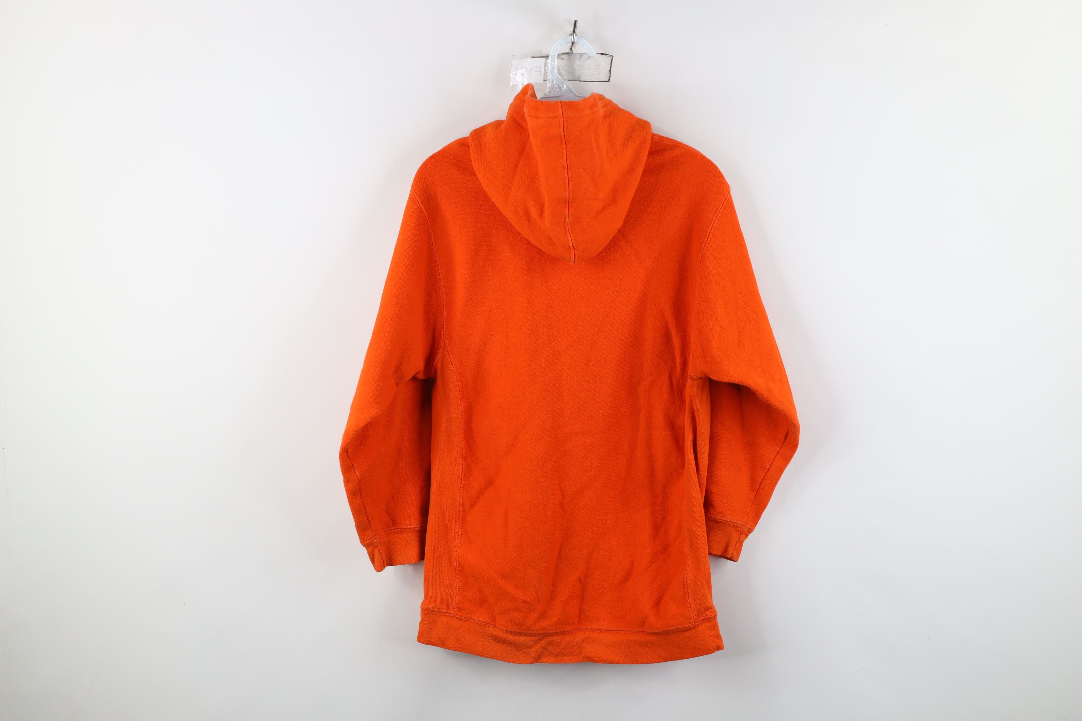 Vintage Vintage 90s Green State University Heavyweight Hoodie Orange Size XS / US 0-2 / IT 36-38 - 12 Thumbnail
