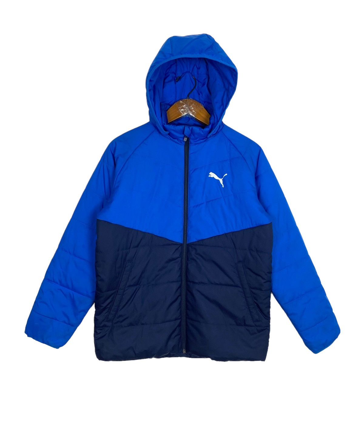 Puma Rare‼️ Puma Paded Jacket Hoodie Small Logo Size US S / EU 44-46 / 1 - 1 Thumbnail