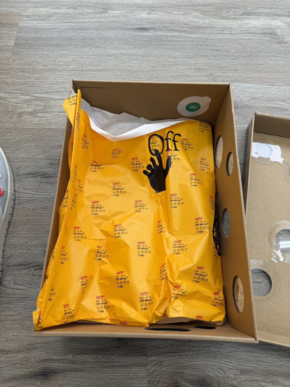 Nike × Off-White Off White Nike Lot 6/50 Dunks Size US 9.5 / EU 42-43 - 9 Thumbnail