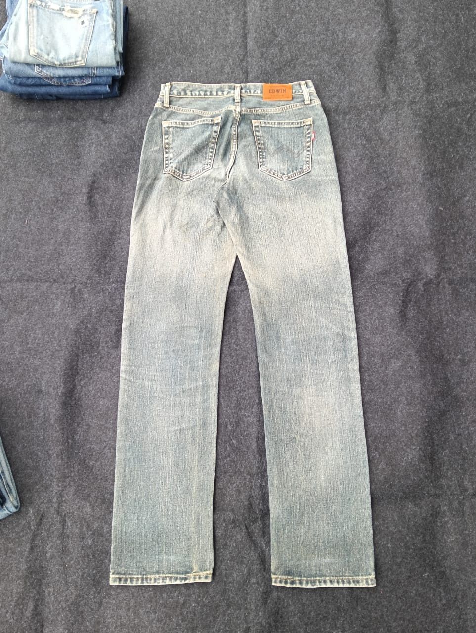 Edwin EDWIN Made in Japan 403 Light Wash Distressed Denim. Size US 29 - 2 Thumbnail