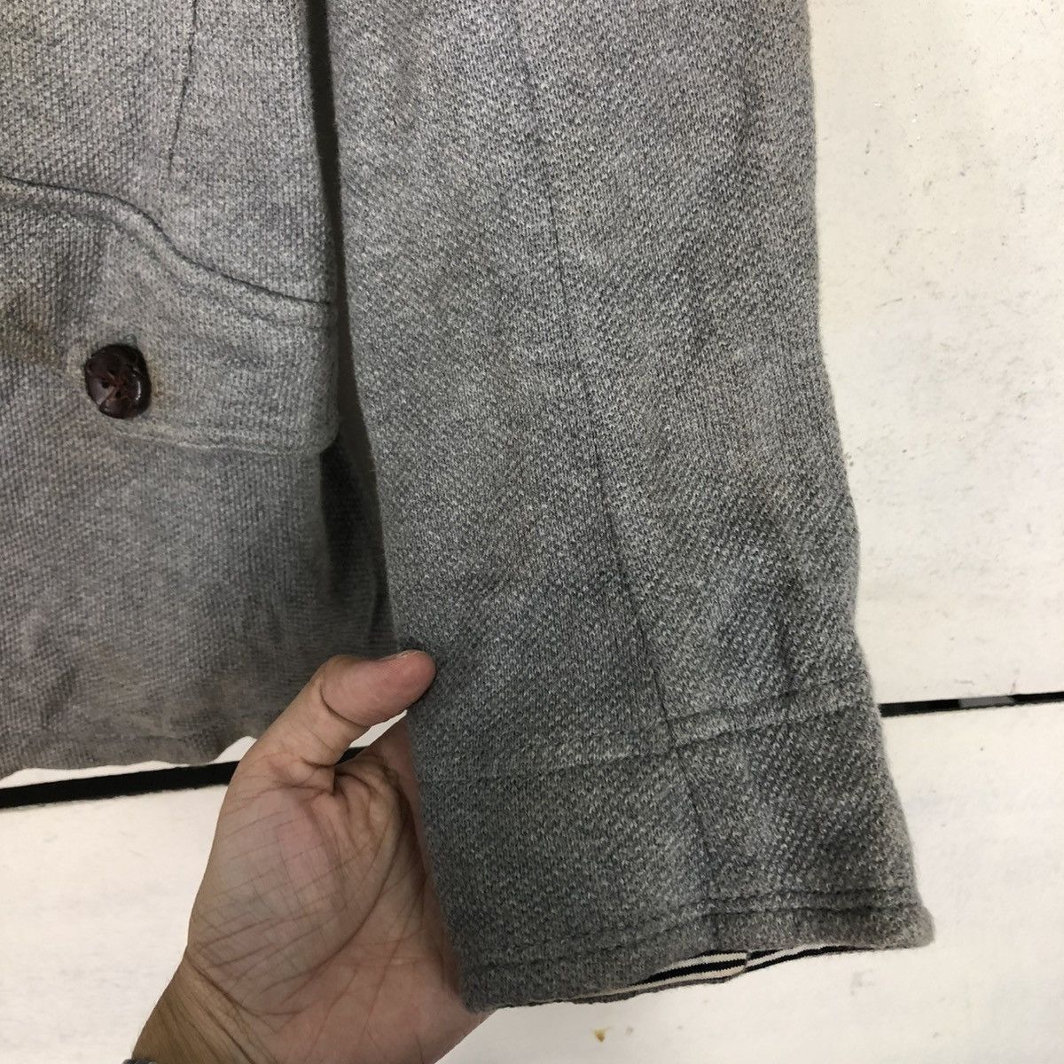 SHIPS 🔥VINTAGE CARDIGAN LIGHT JACKET SHIPS JAPAN ISSEY MIYAKE Size US L / EU 52-54 / 3 - 17 Thumbnail