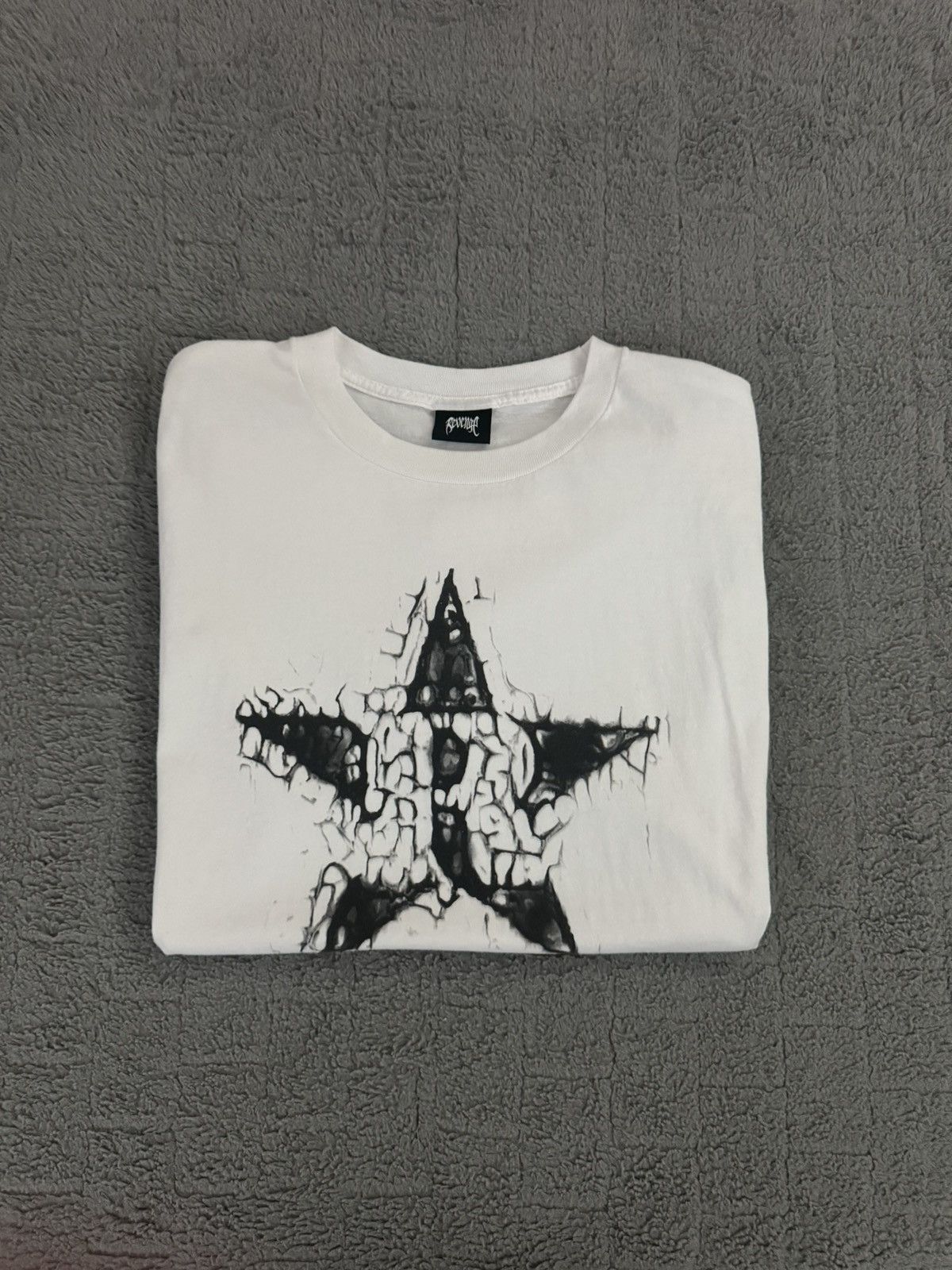 Revenge REVENGE STAR TEE (WHITE) Size US L / EU 52-54 / 3 - 1 Thumbnail