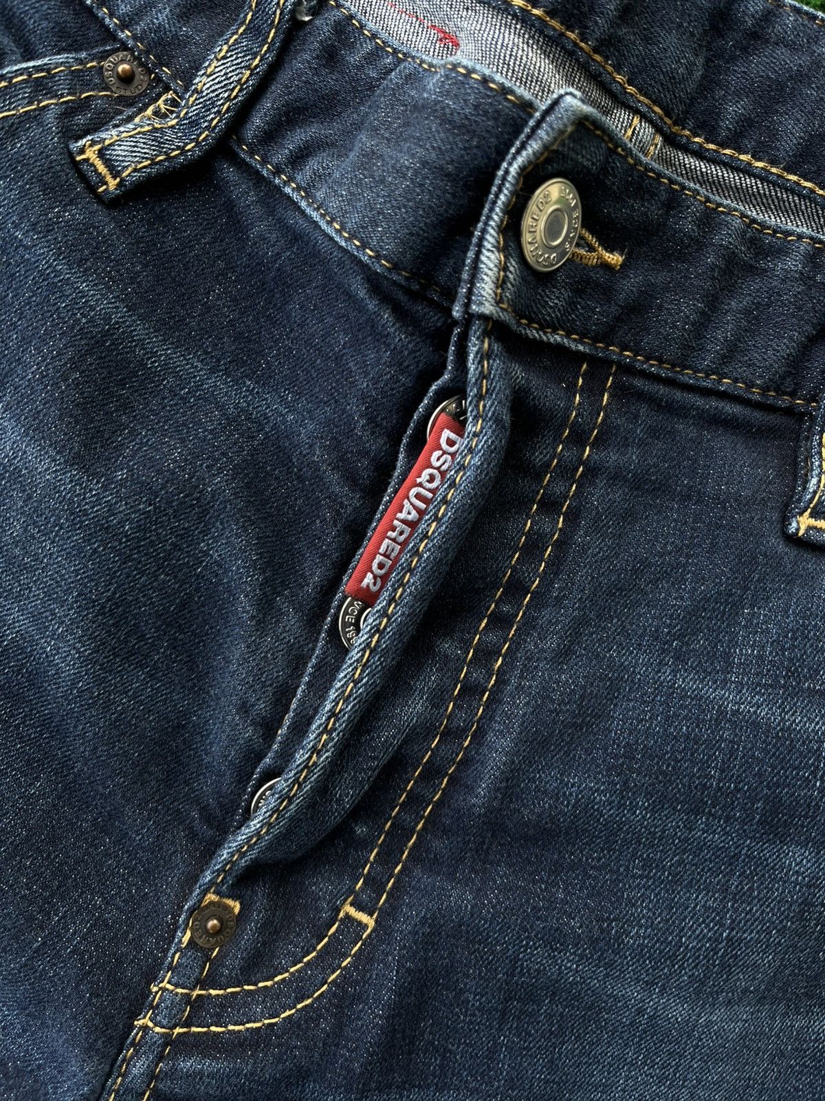 Dsquared2 Dsquared2 Sexy Twist Patch Paint Denim Straight Distressed Size US 30 / EU 46 - 8 Thumbnail