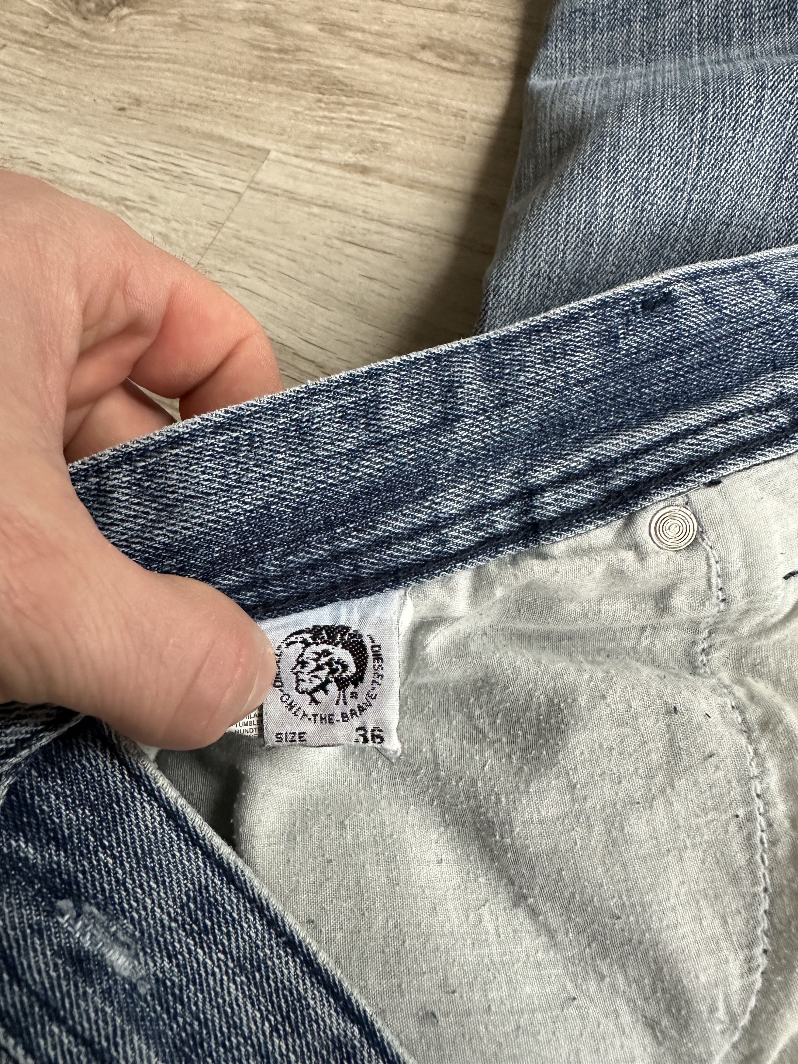 Diesel Diesel Industry Vintage y2k Denim Jeans 6055AC Size US 36 / EU 52 - 8 Thumbnail