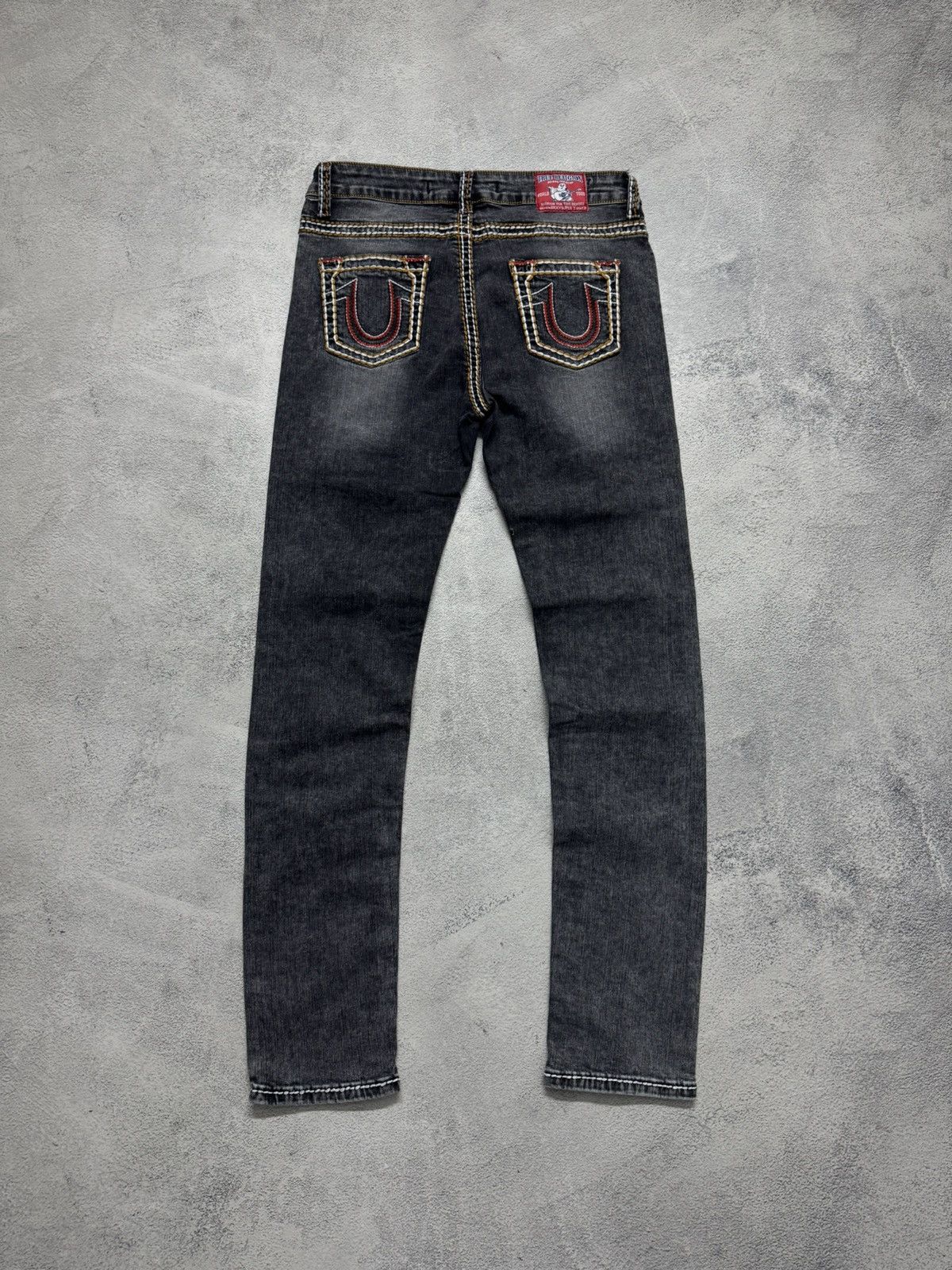 True Religion Vintage Y2k True Religion USA Denim Jeans 90’s Size 33" - 1 Thumbnail