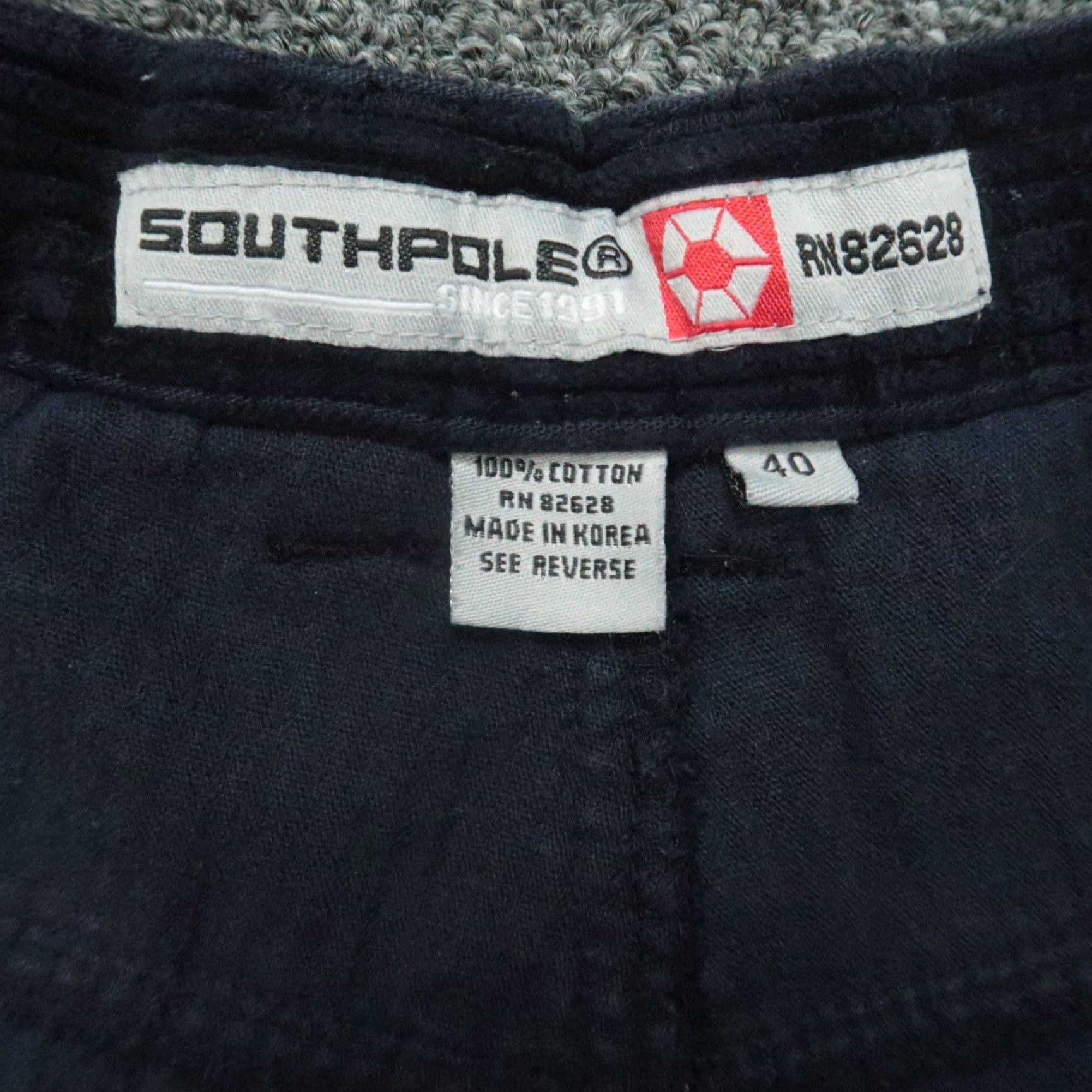 Southpole VINTAGE Southpole Pants Mens 36x32 Blue Corduroy Baggy Carpenter Trouser Y2K Size US 36 / EU 52 - 3 Thumbnail