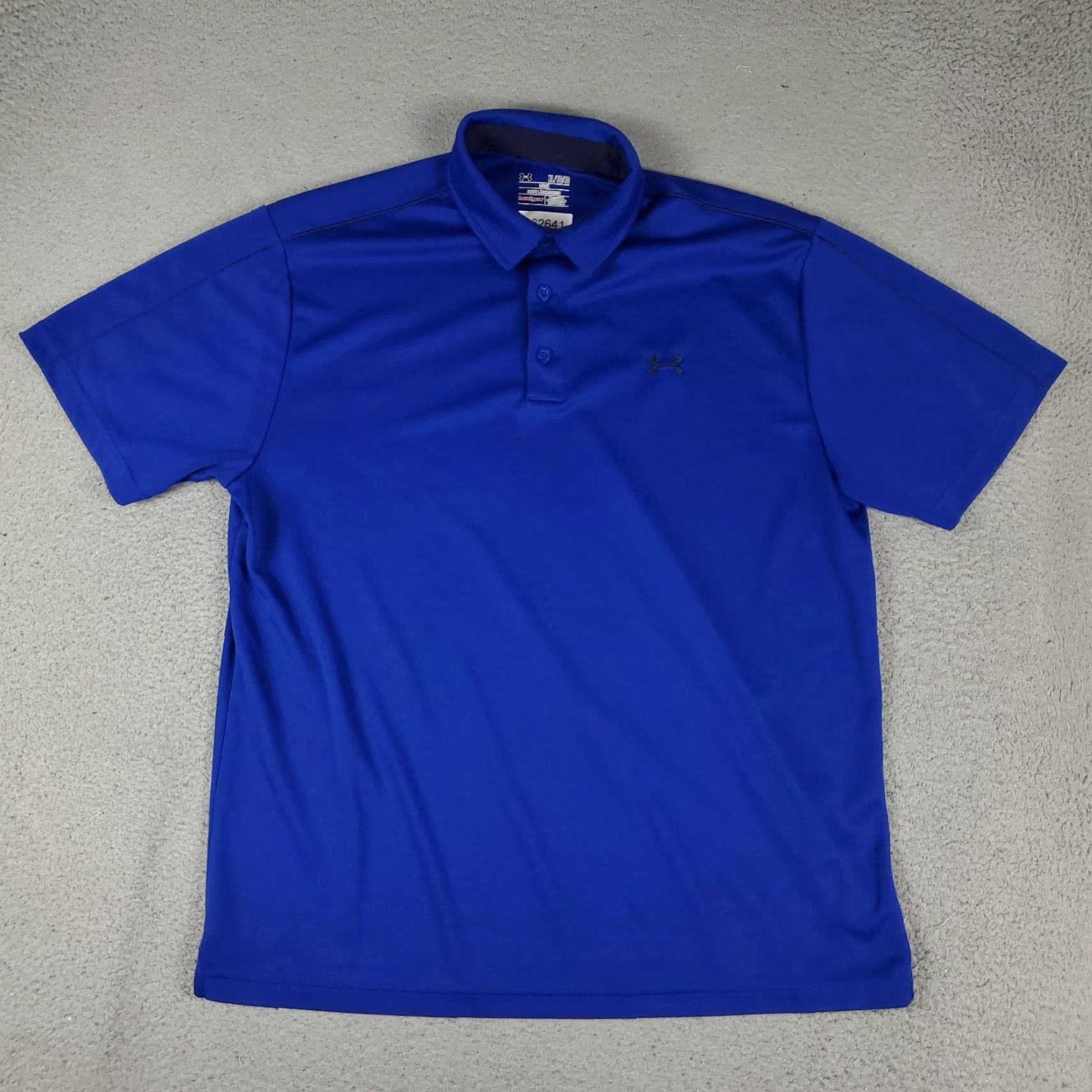 Under Armour Under Armour Polo Shirt Mens XL Blue Golf Casual Short Sleeve Shirt Size US XL / EU 56 / 4 - 2 Thumbnail