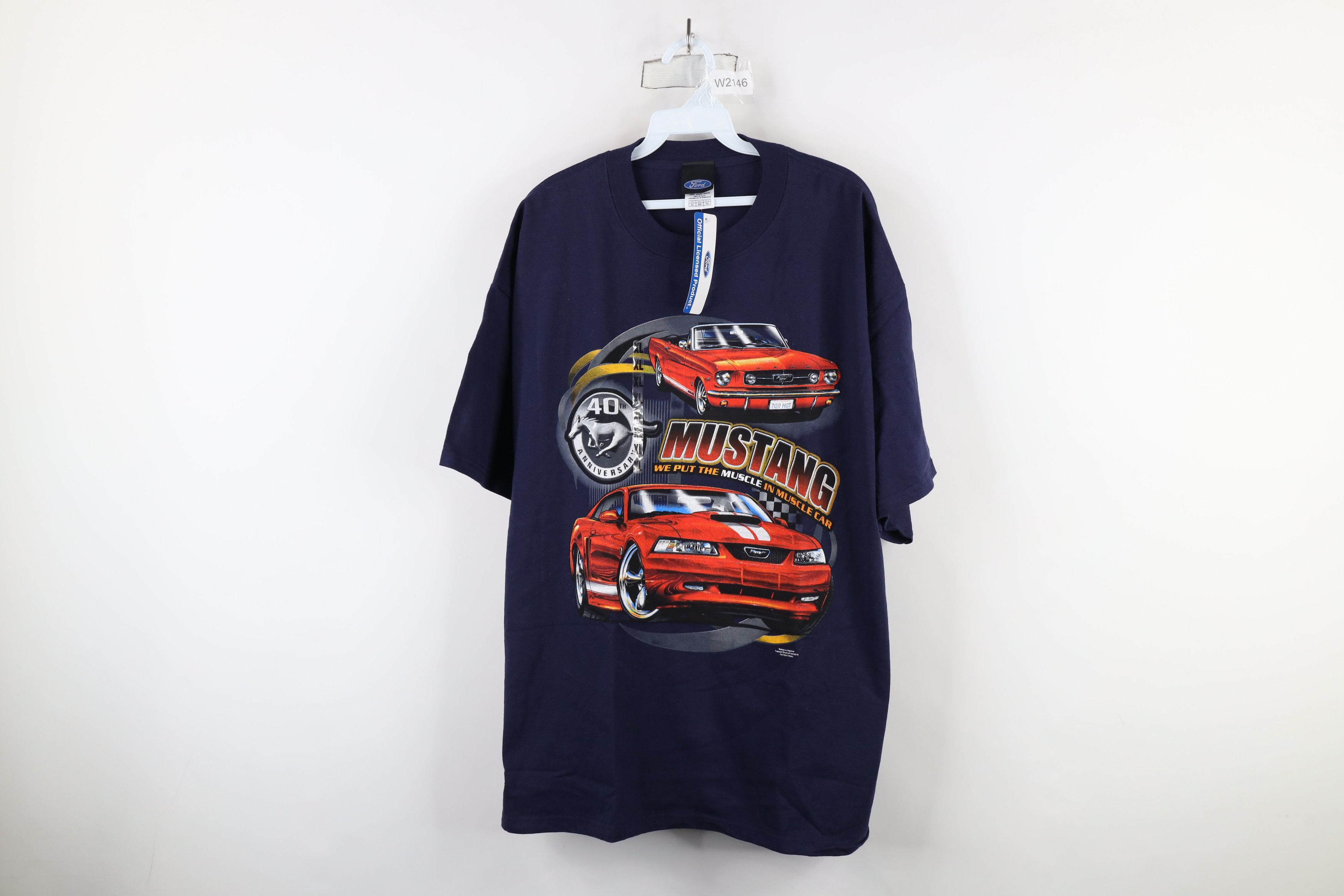 Vintage Deadstock Vintage Y2K 2004 Car 40th Anniversary T-Shirt Size US XL / EU 56 / 4 - 1 Thumbnail